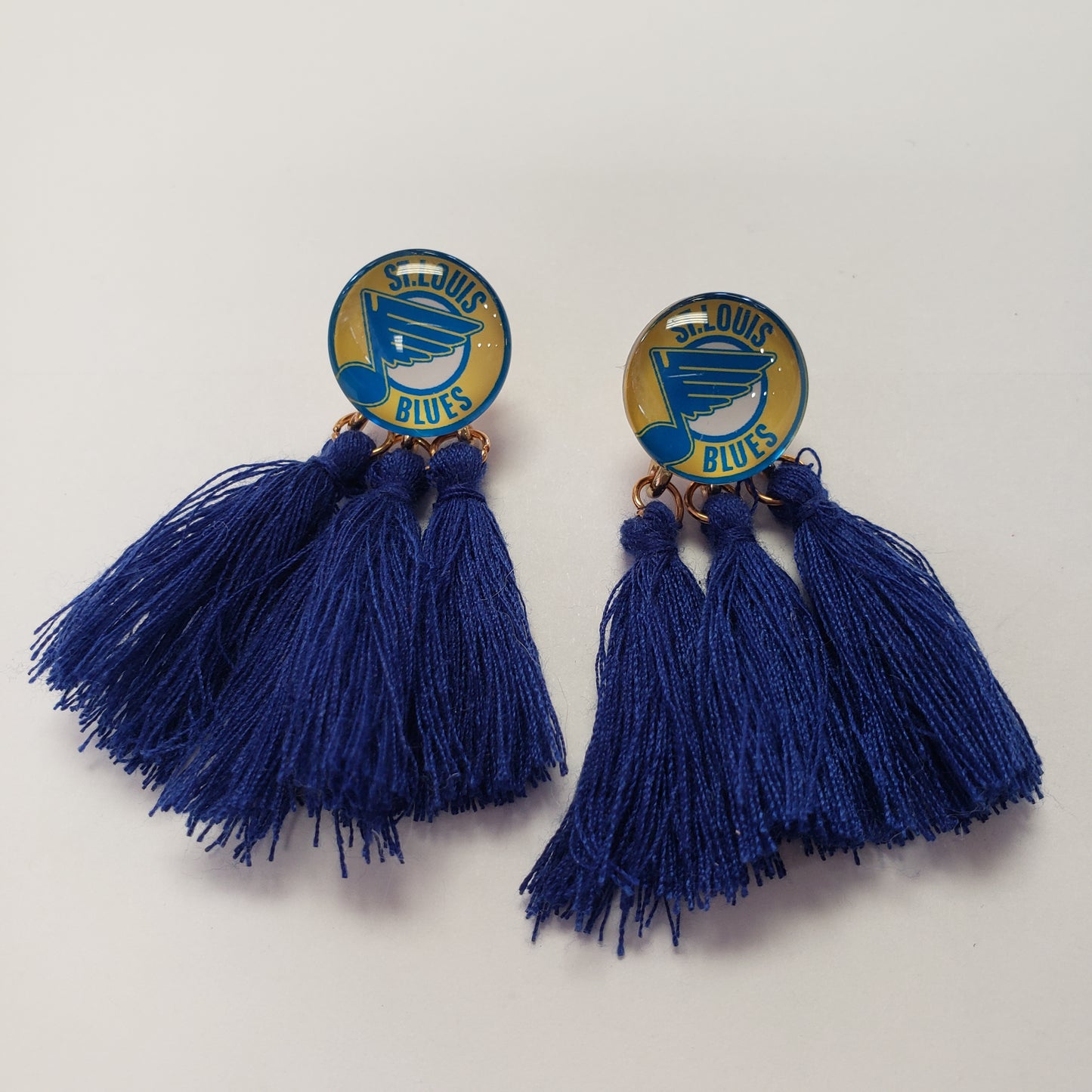 STL Blues Hockey Fan Earrings - More Options!