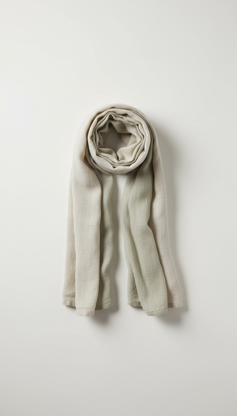 Globally sourced linen throw