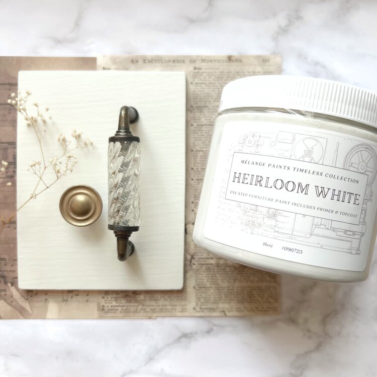 MELANGE ONE: Heirloom White