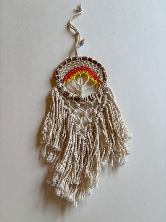 Handmade Mayan Macrame Dream Catcher