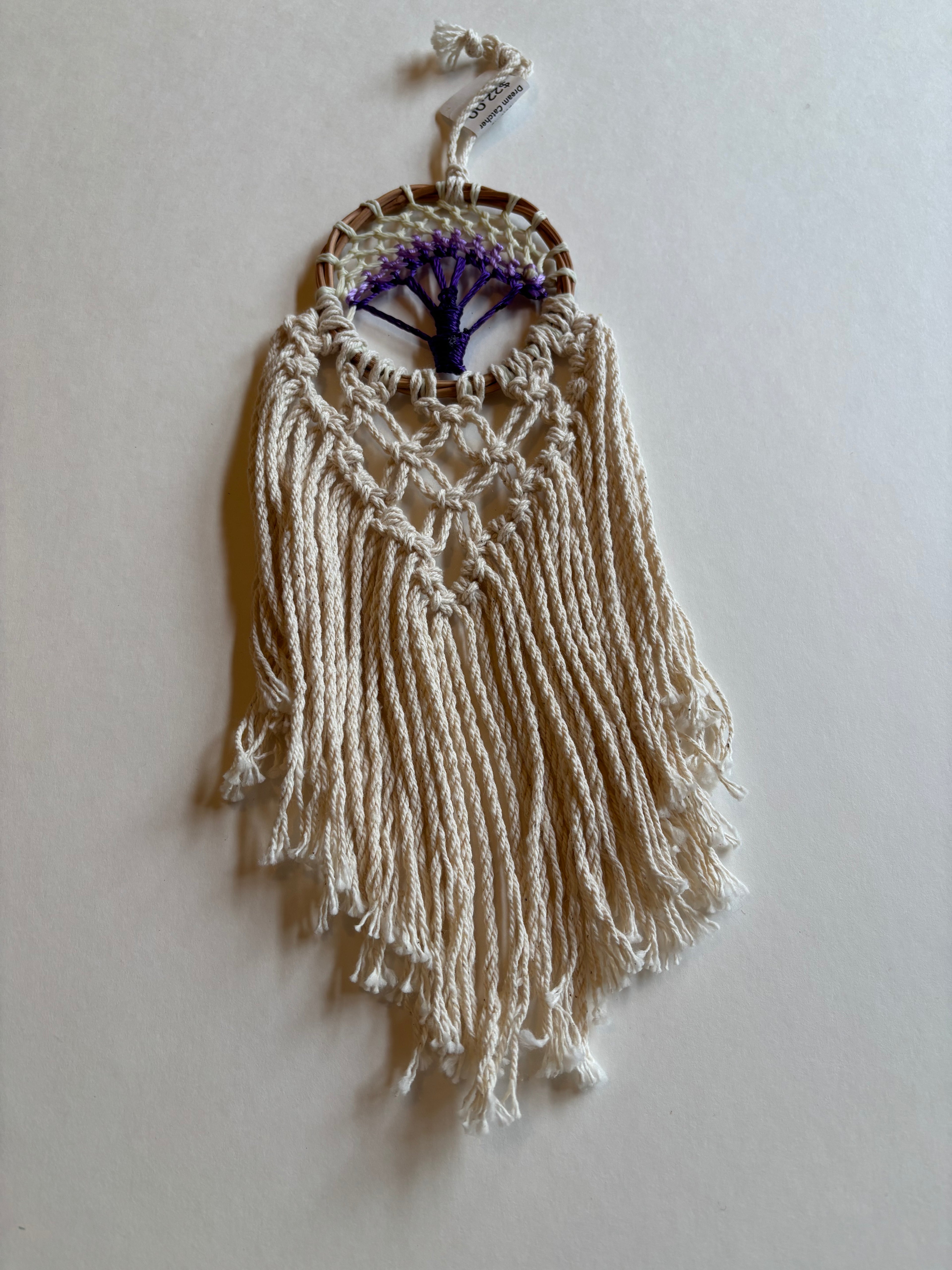 Handmade Mayan Macrame Dream Catcher
