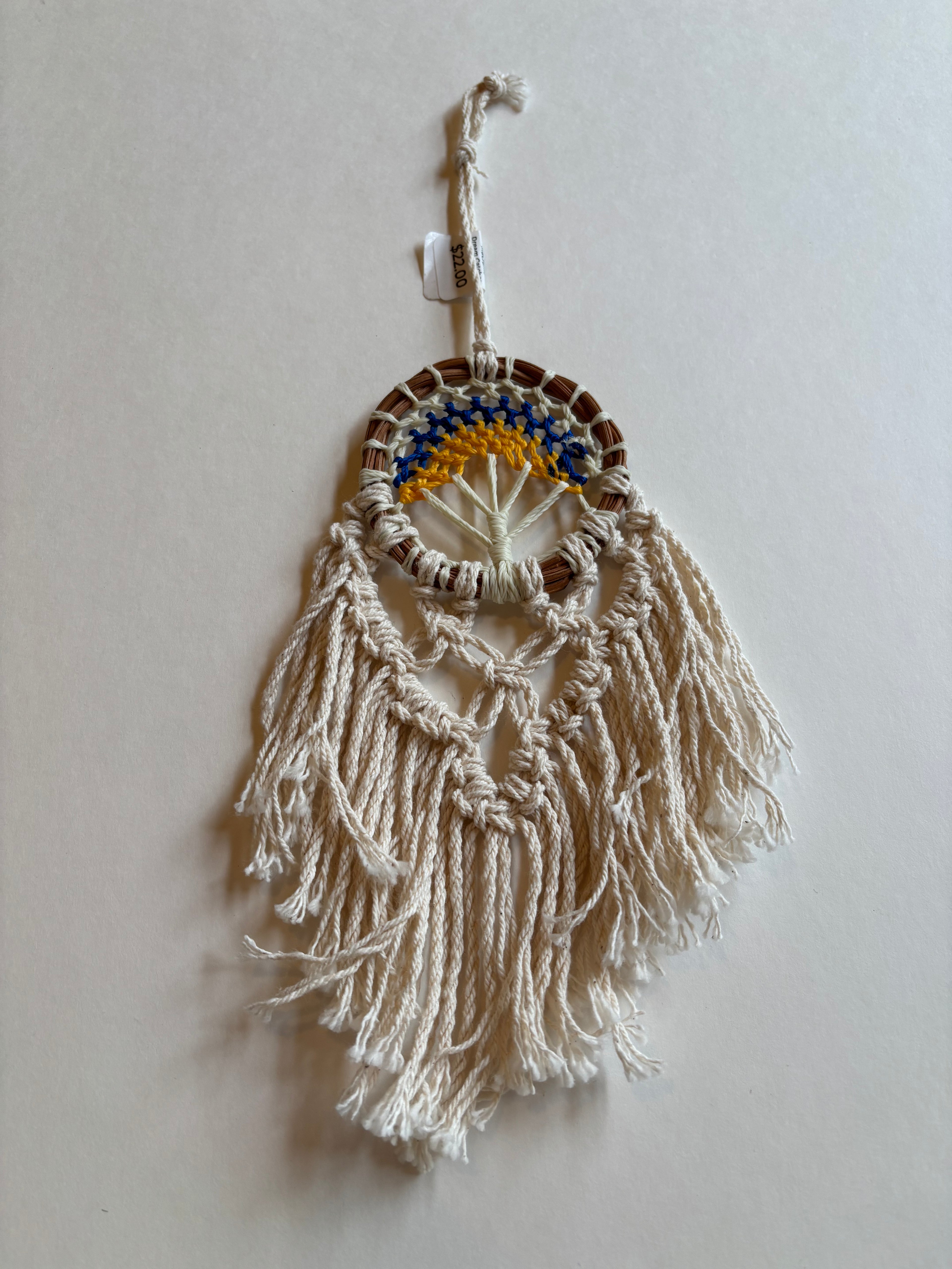 Handmade Mayan Macrame Dream Catcher