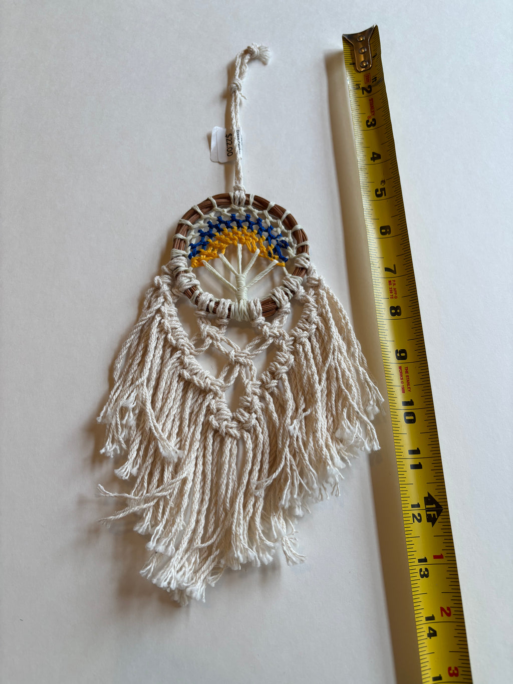Handmade Mayan Macrame Dream Catcher