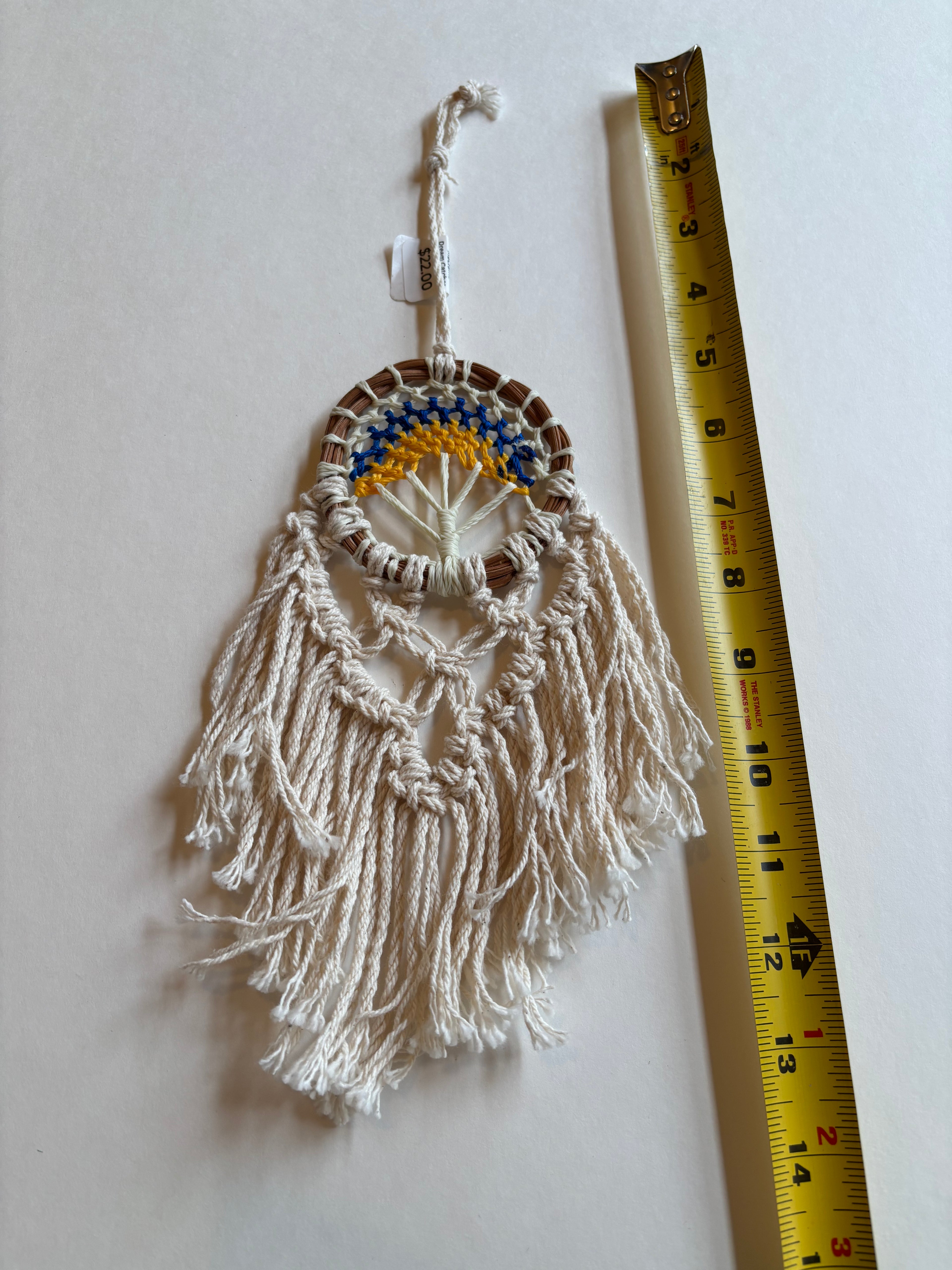 Handmade Mayan Macrame Dream Catcher