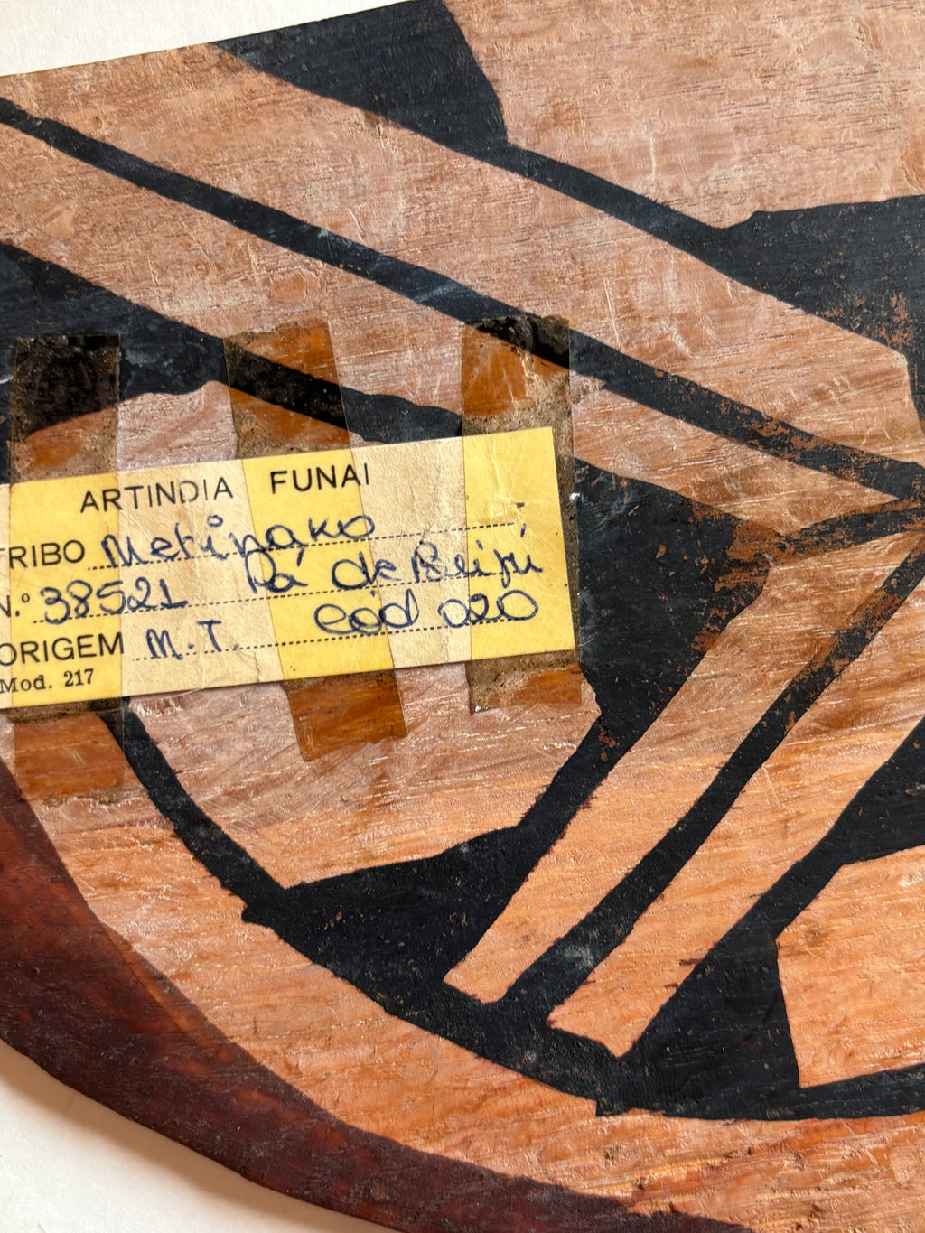 Artindia Funai Tribo Mehinako Artifact