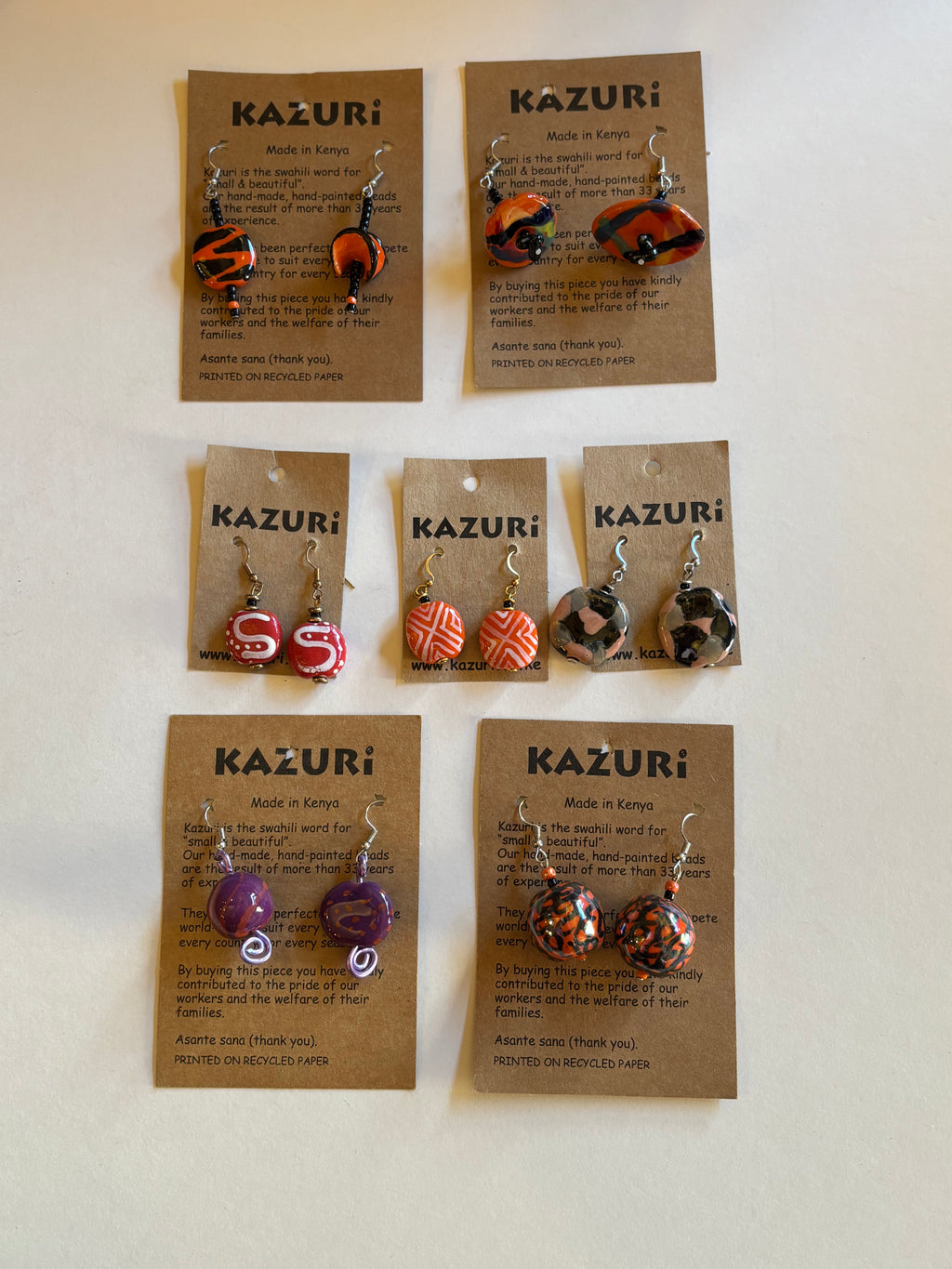 Kazuri Jewlery/Earrings