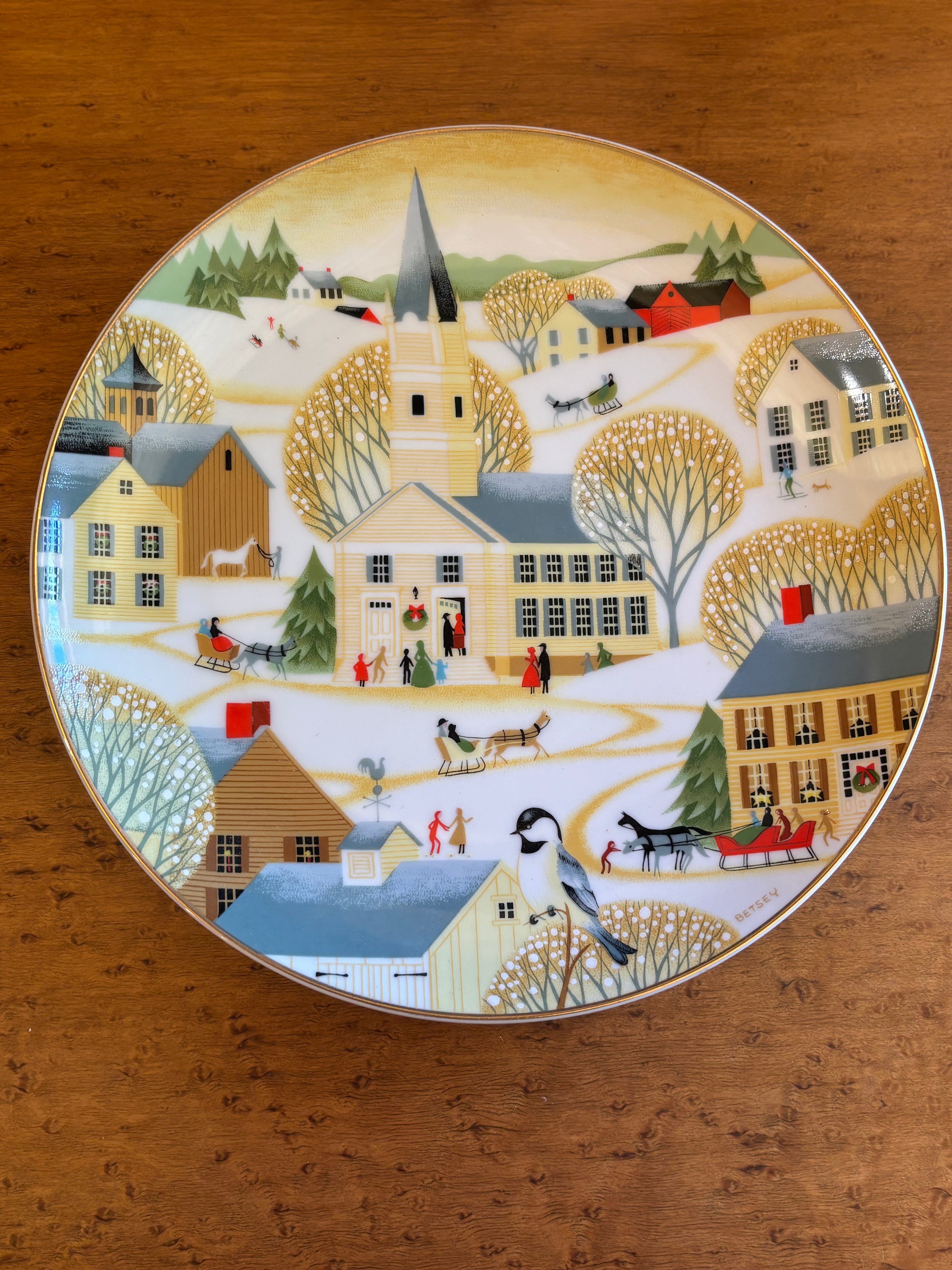 Betsey Bates Collector Plates