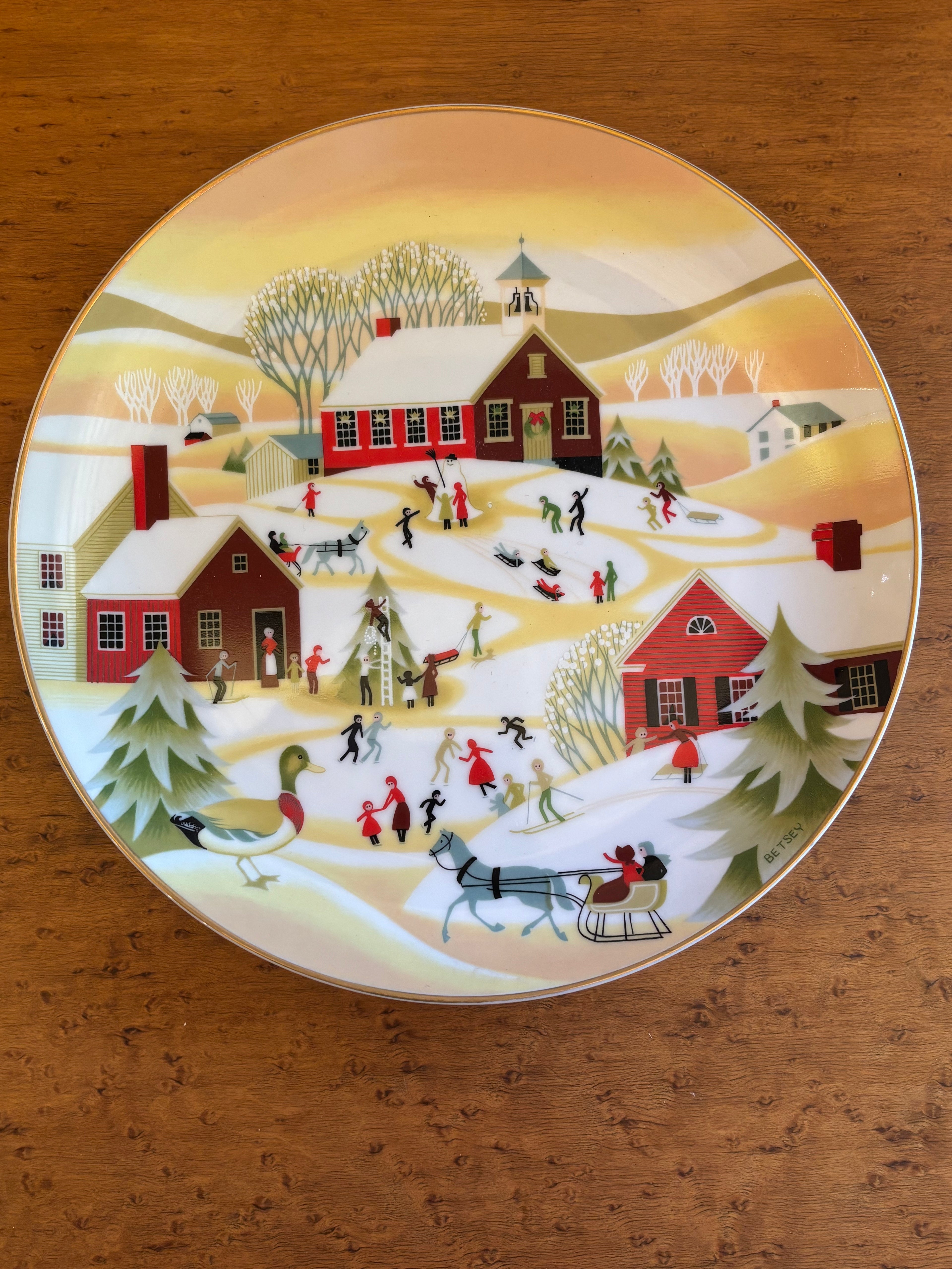 Betsey Bates Collector Plates