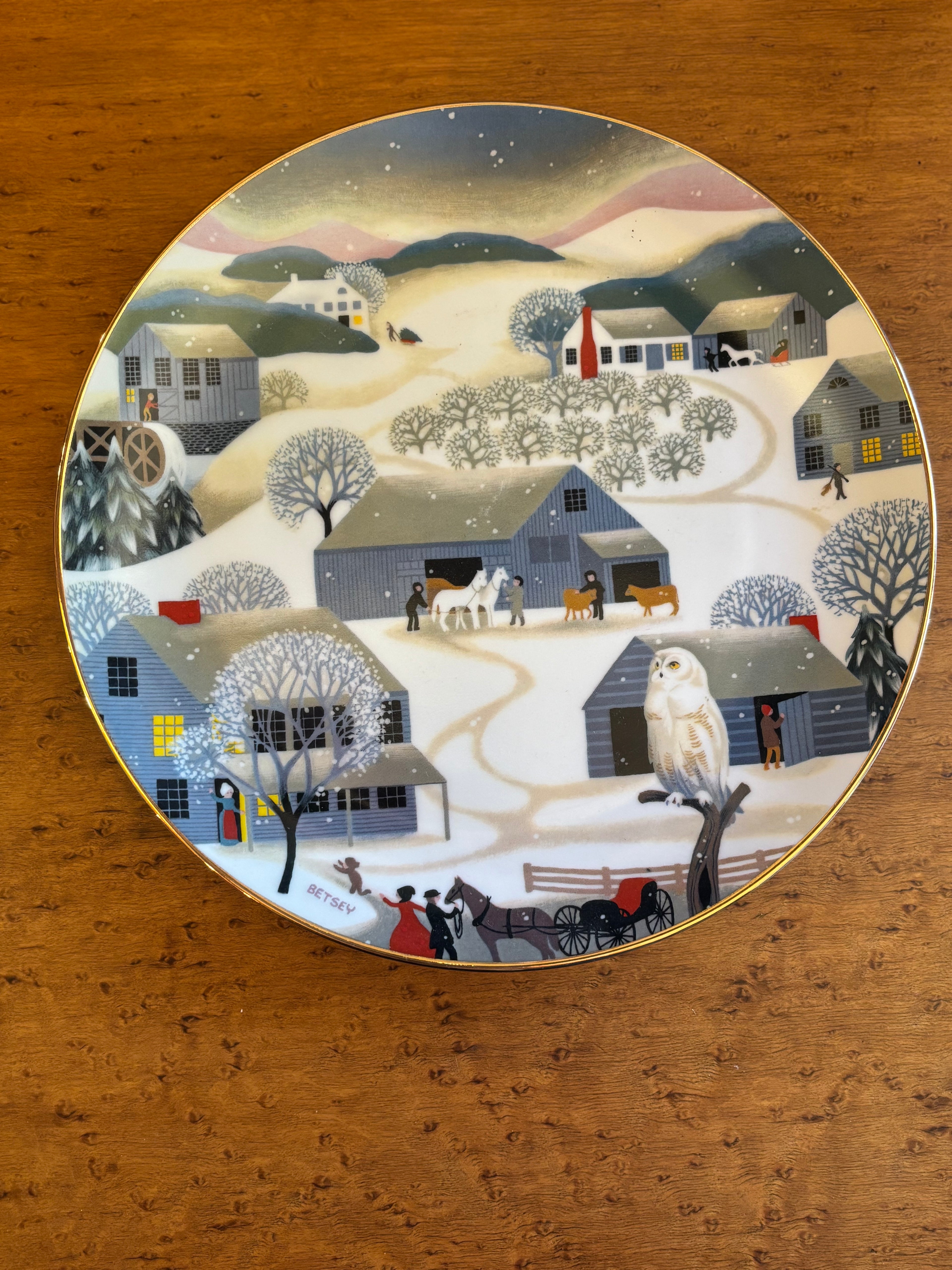 Betsey Bates Collector Plates