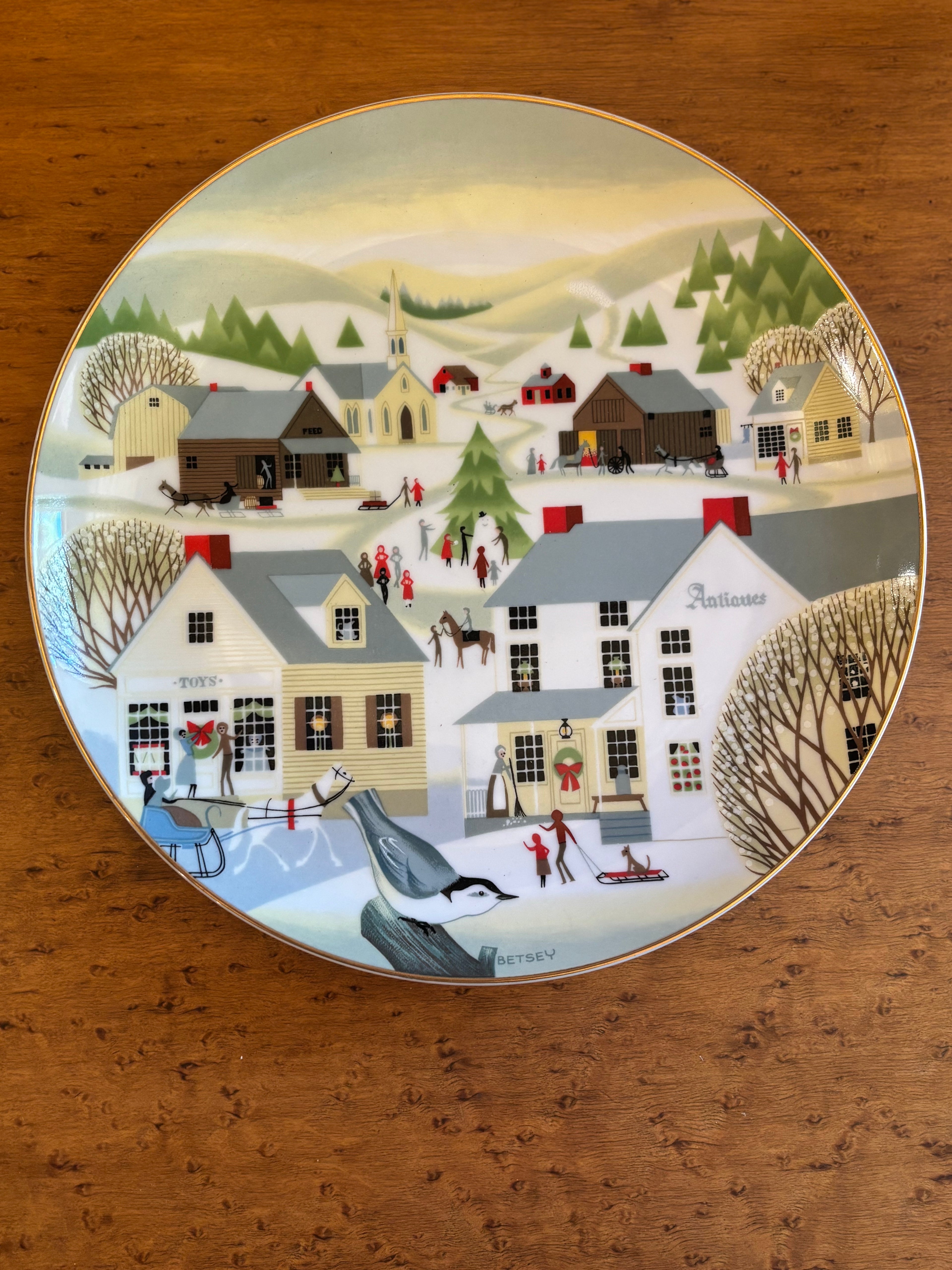 Betsey Bates Collector Plates