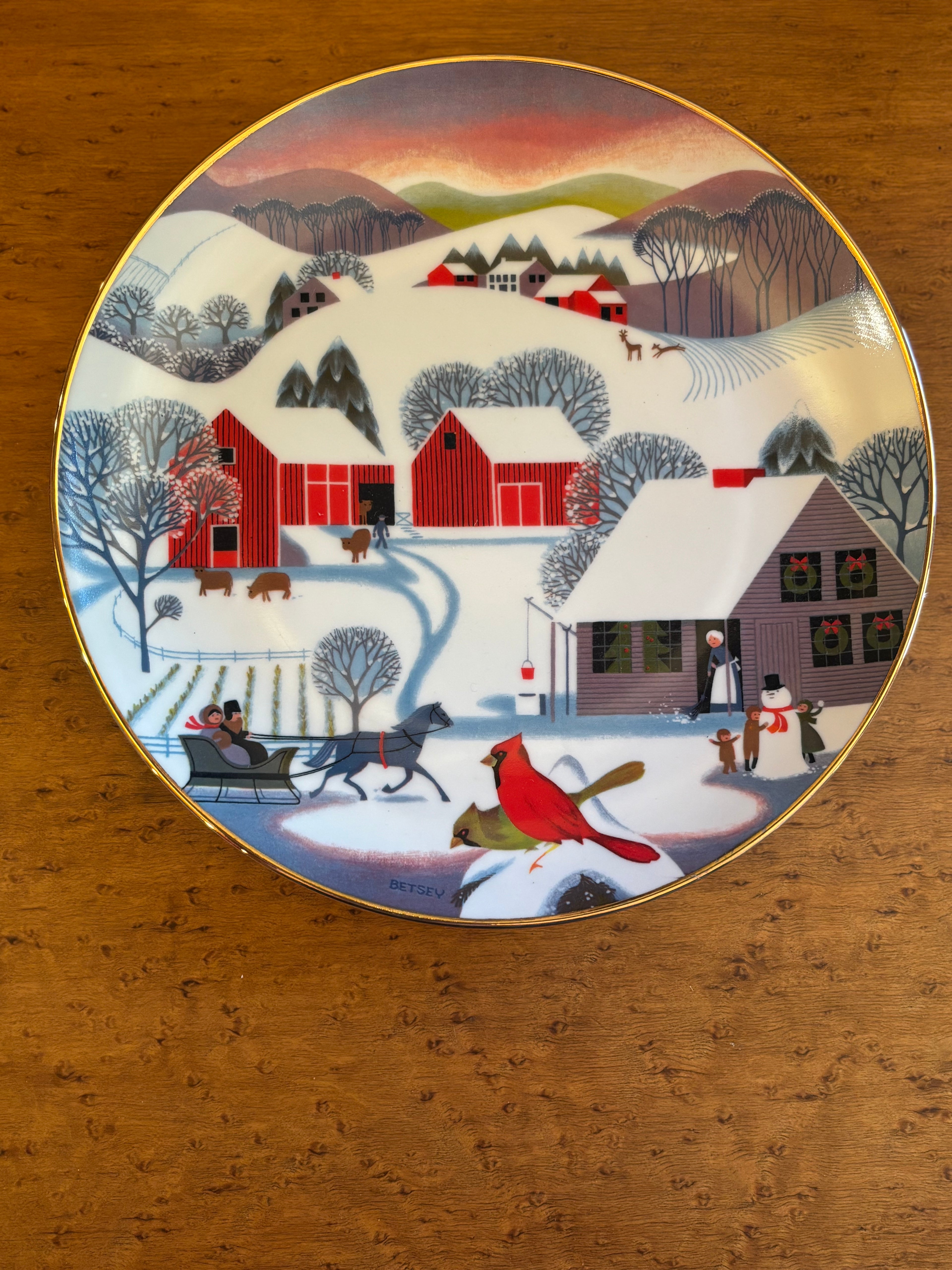 Betsey Bates Collector Plates