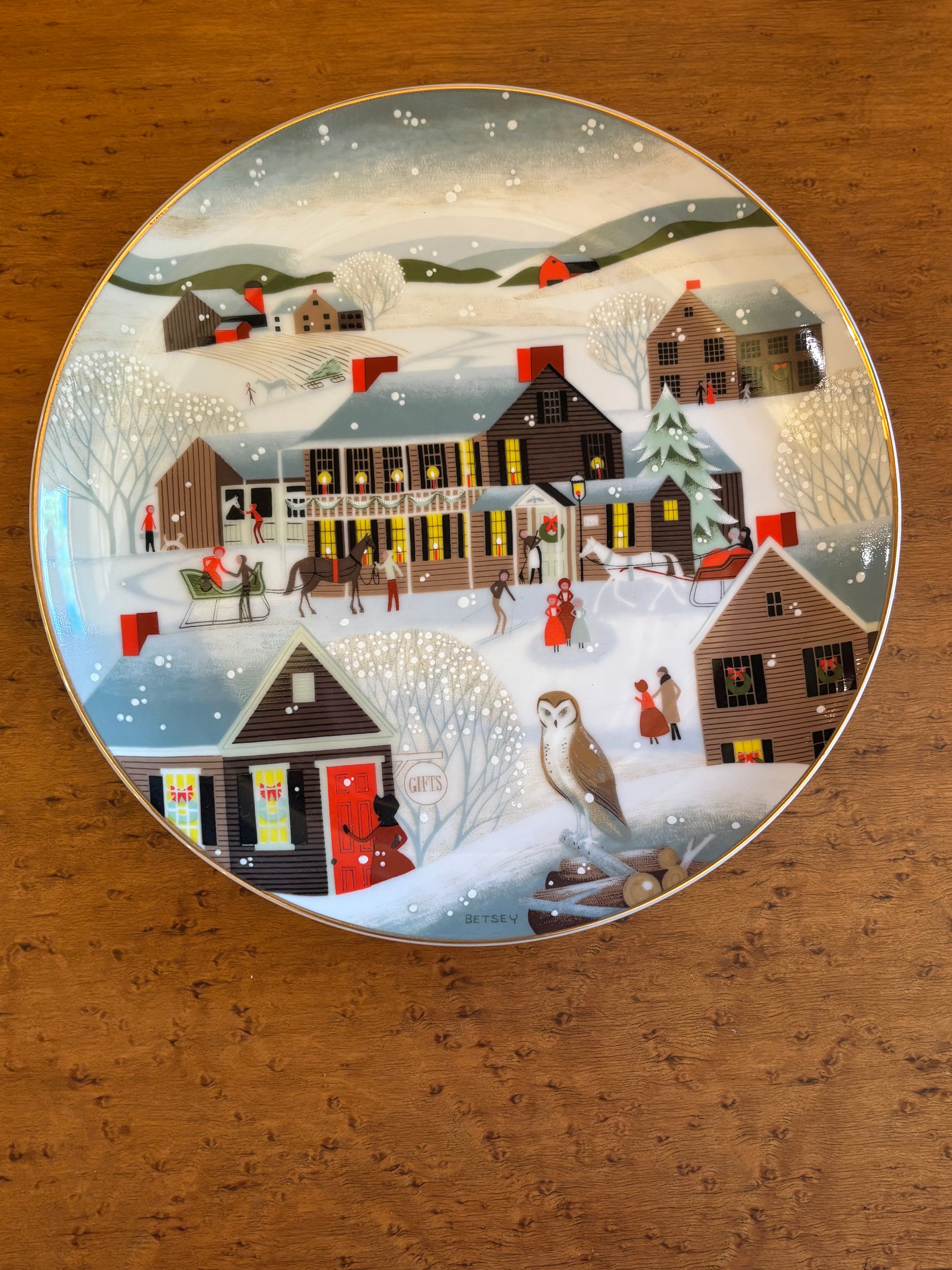 Betsey Bates Collector Plates