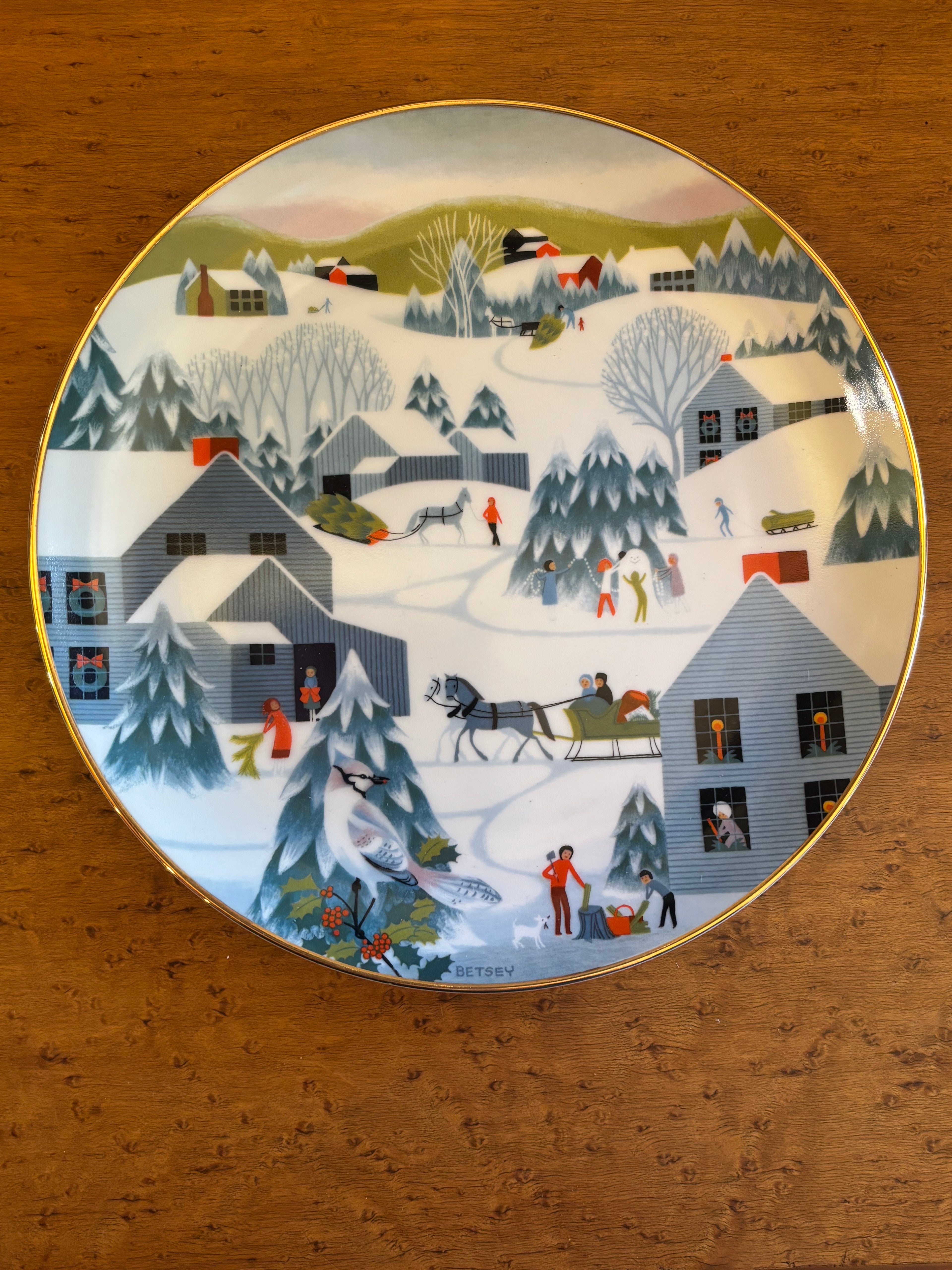 Betsey Bates Collector Plates