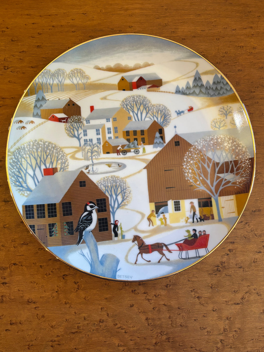 Betsey Bates Collector Plates