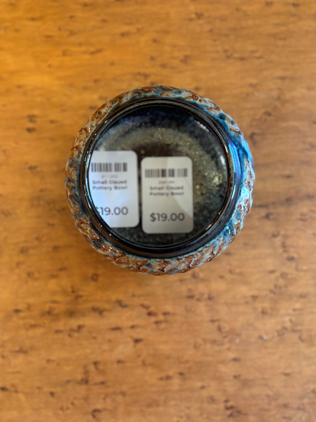 Small Glazed Pottery Bowl