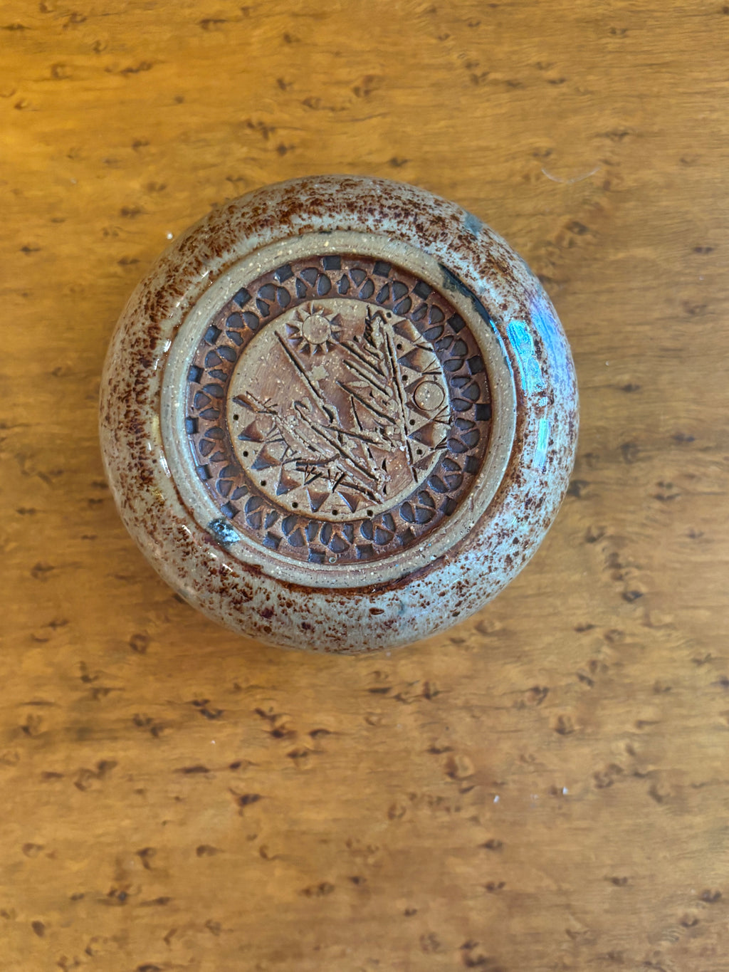 Small Glazed Pottery Bowl