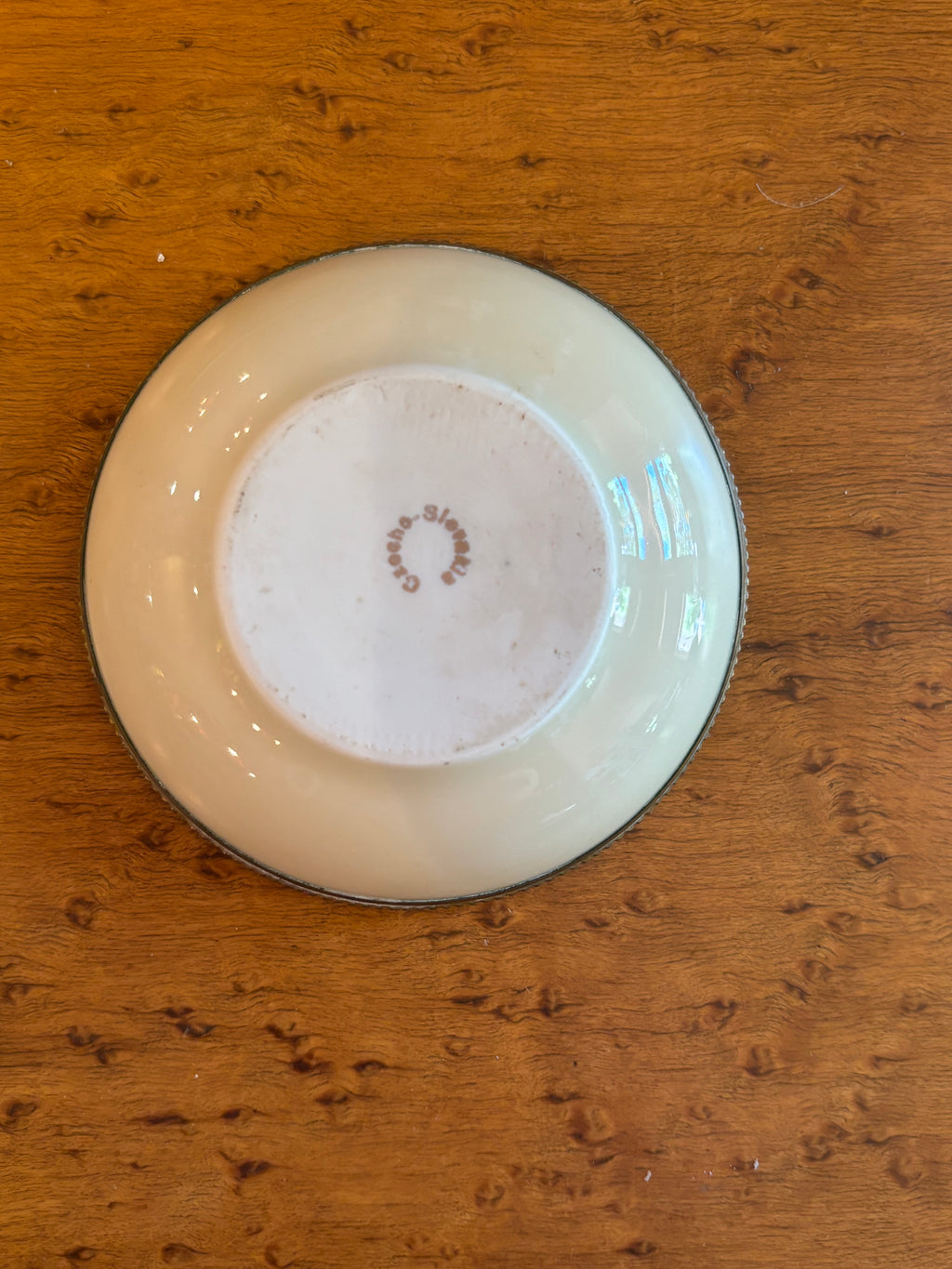 Slovakia Decorated Pin Dish