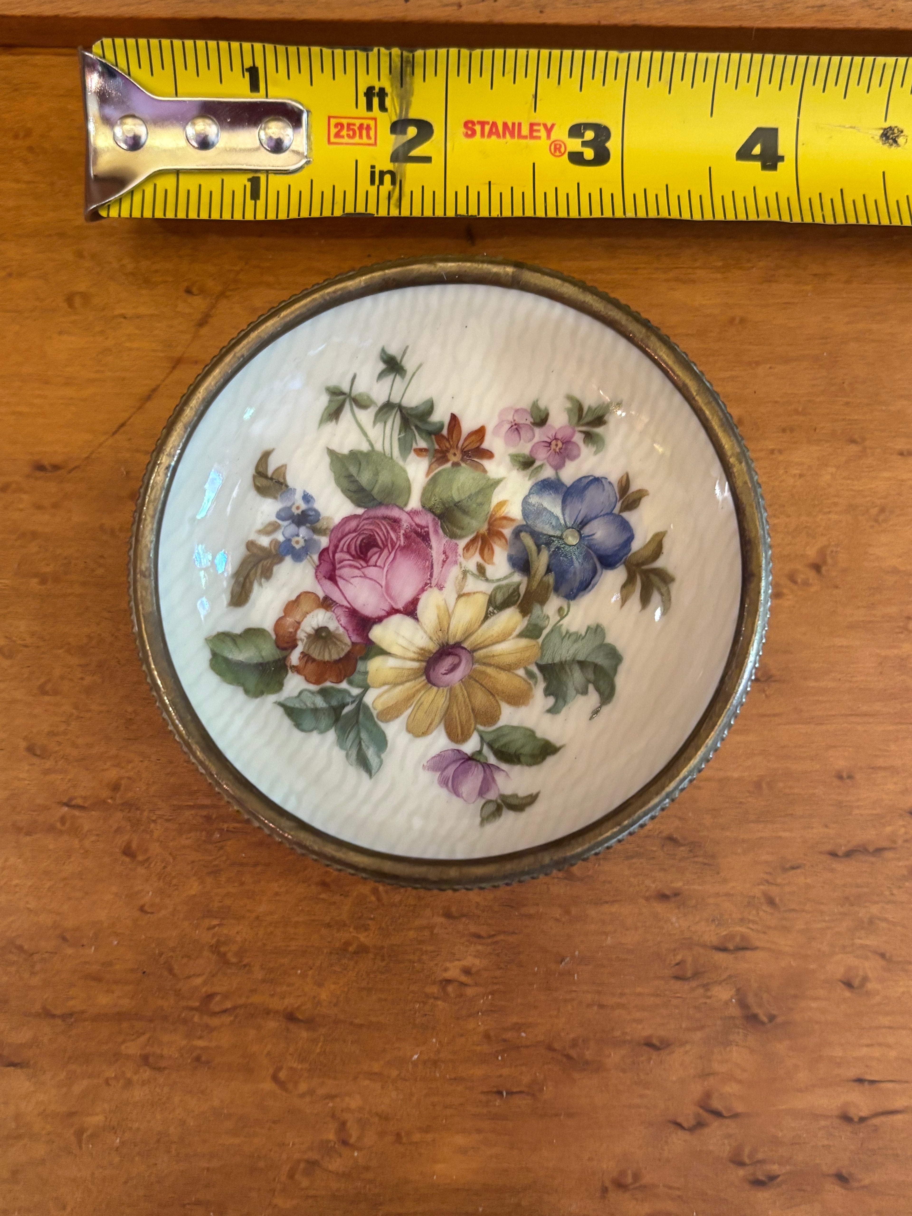 Slovakia Decorated Pin Dish