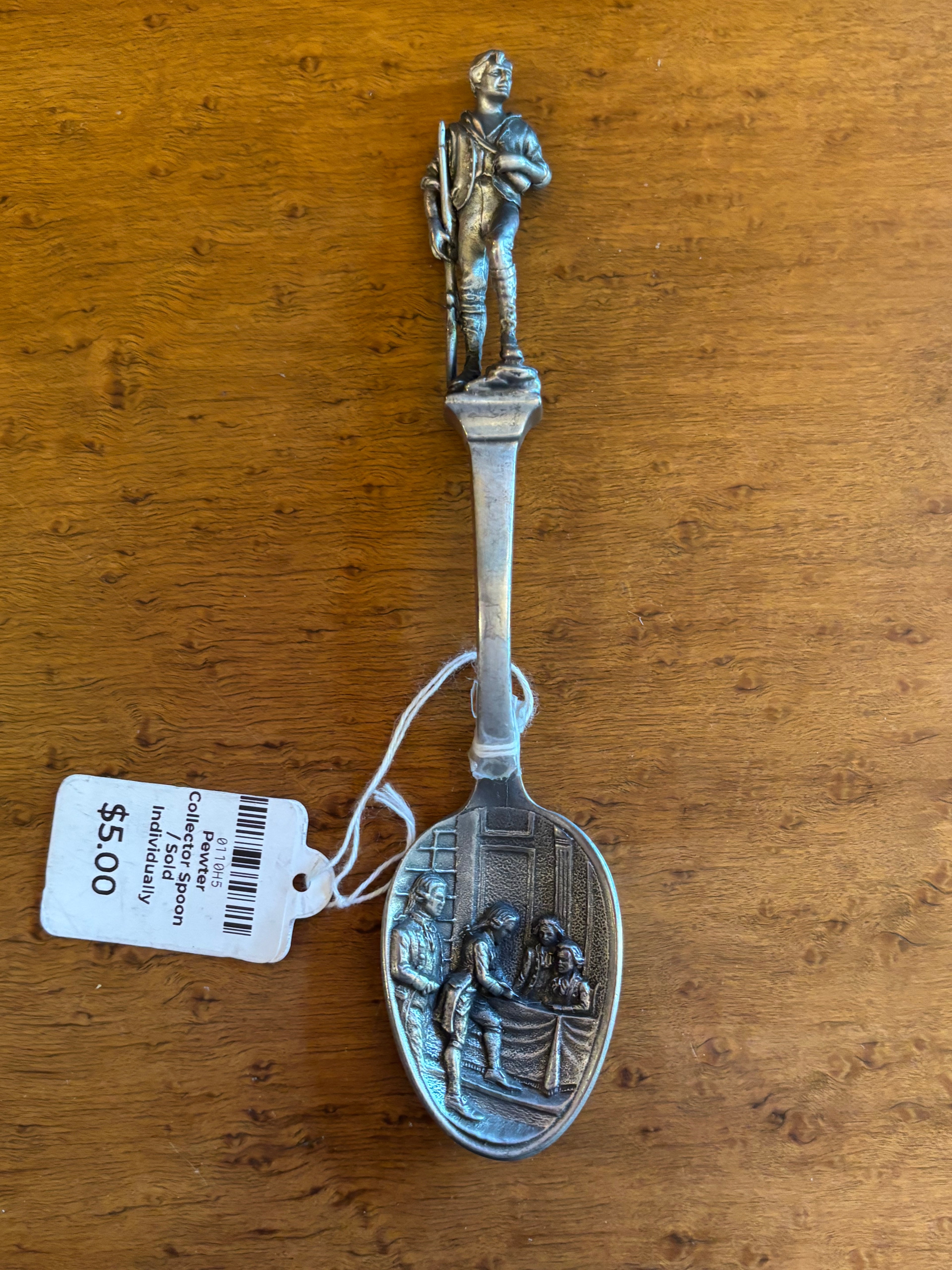 Pewter Collector Spoon