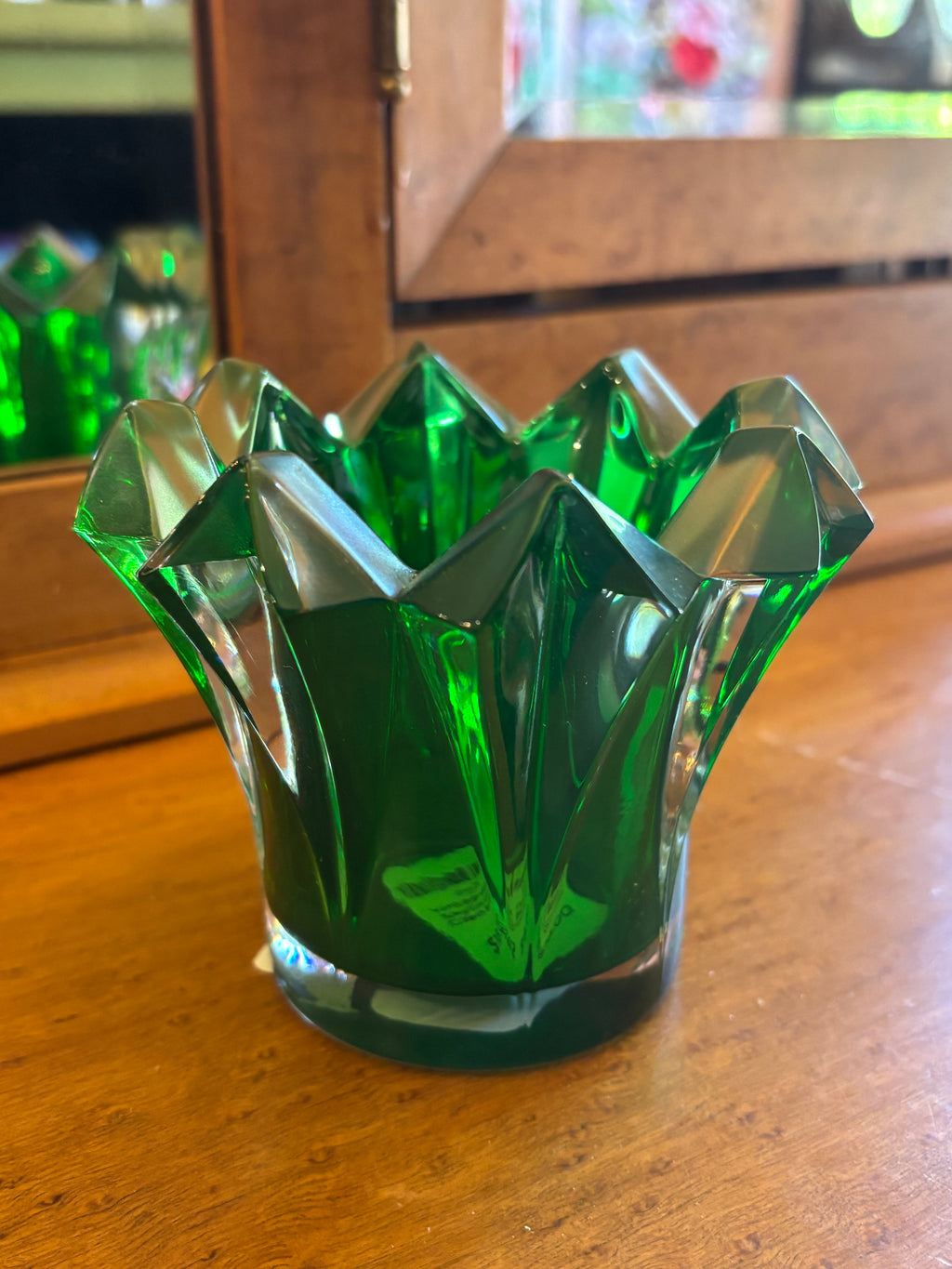 Vintage Mikasa Skyline Votive/ Czech Republic