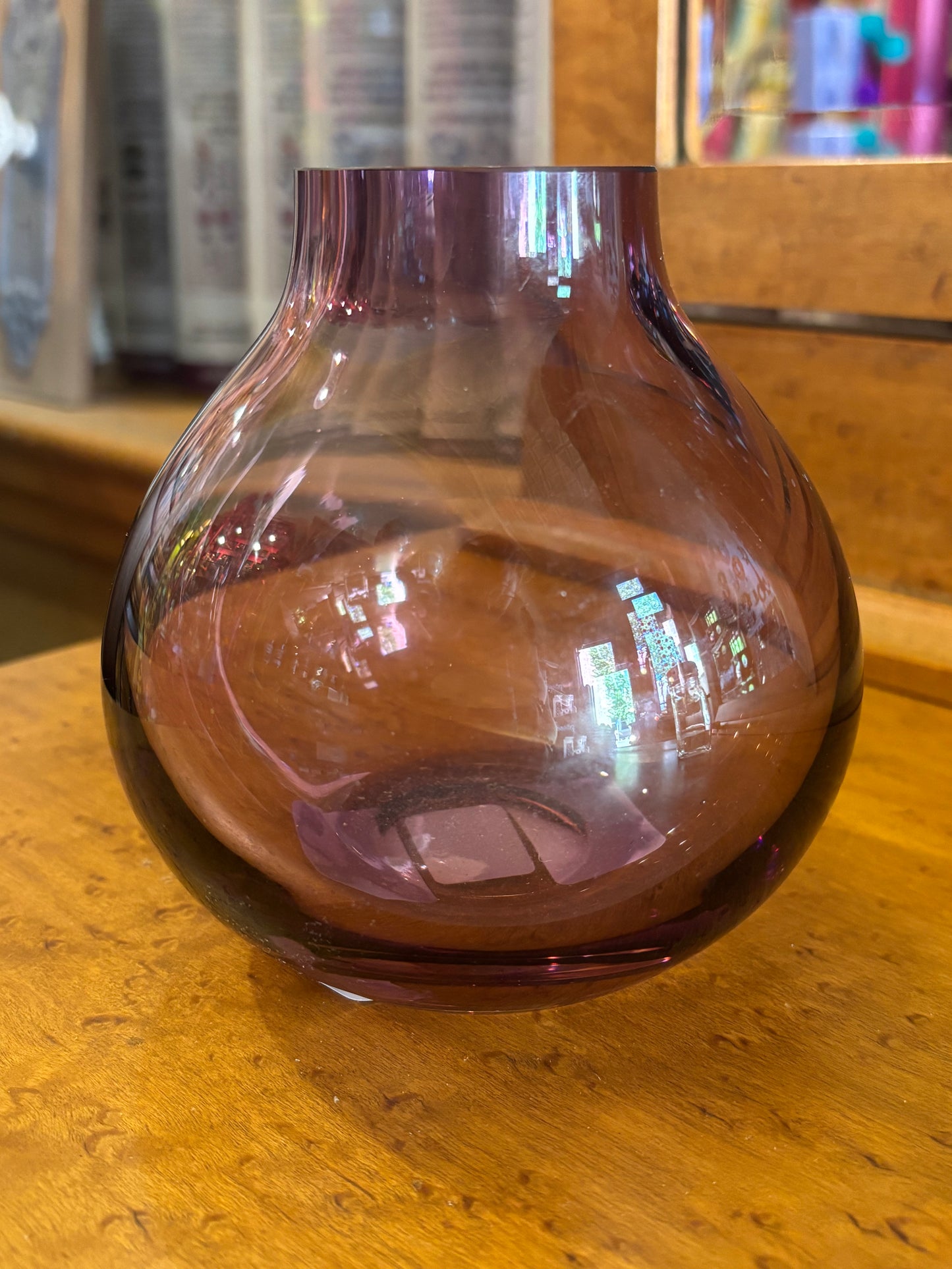 Amythyst Purple Vase