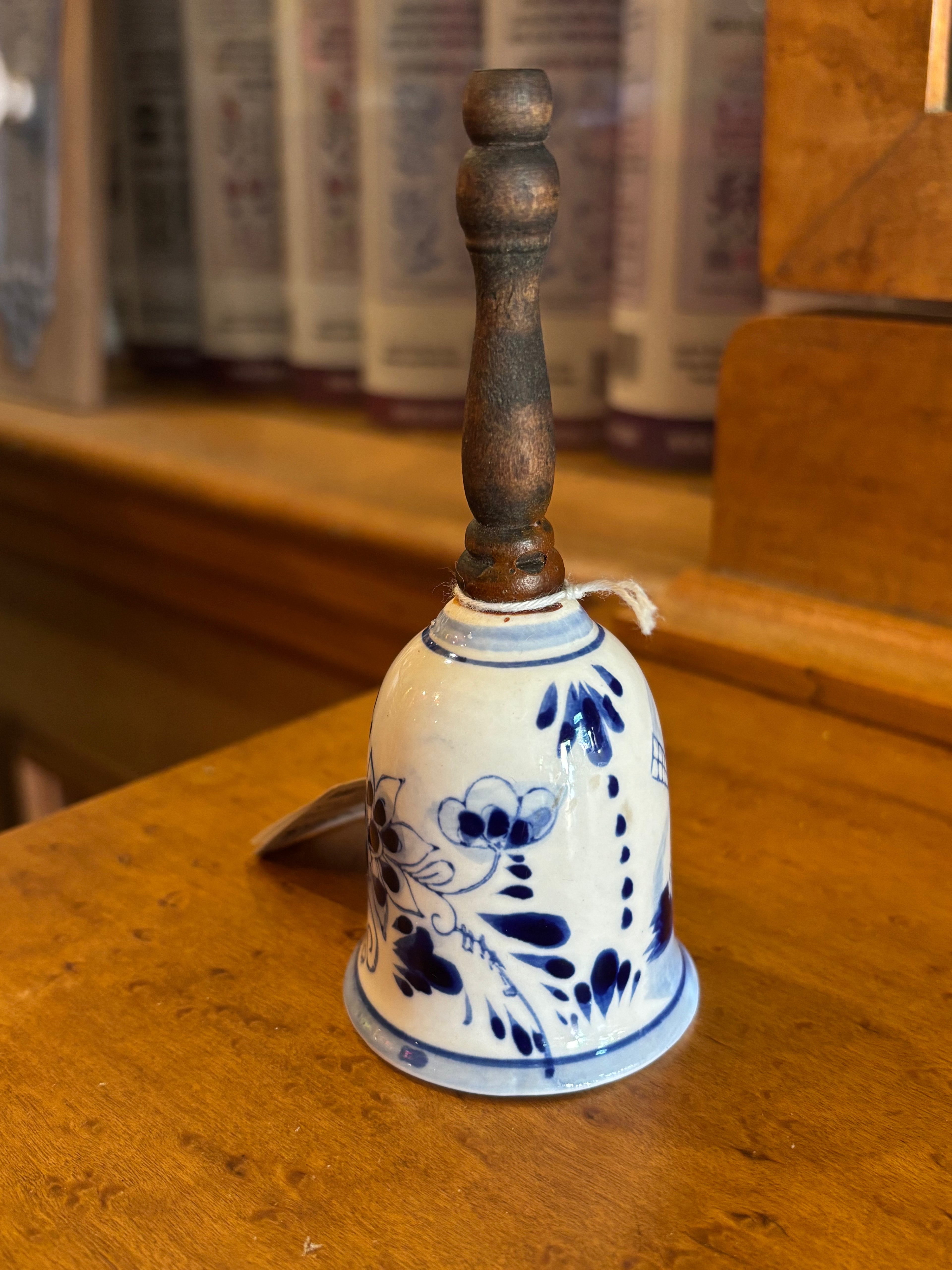 Delft Blue Holland Porcelain Bell
