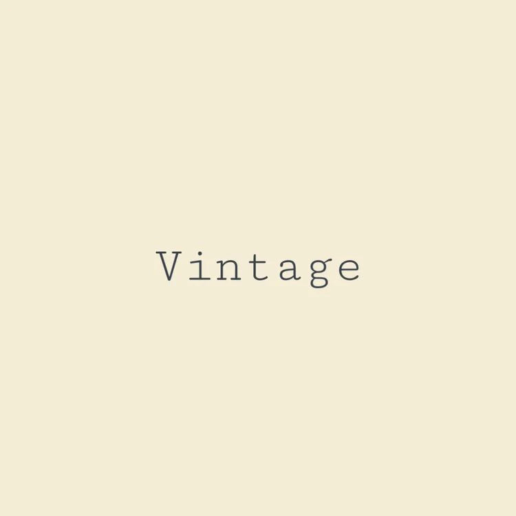 MELANGE ONE: Vintage White