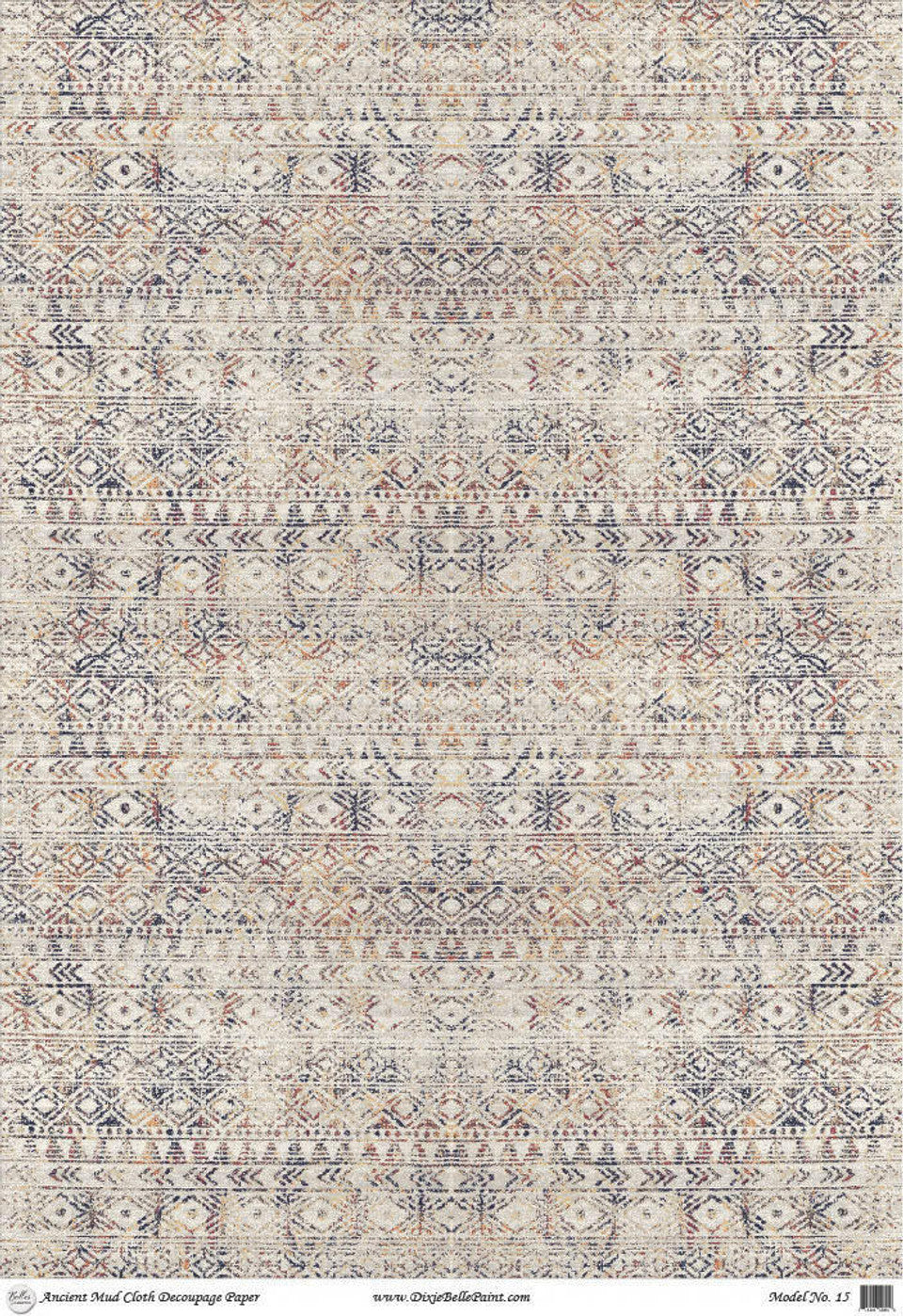 Belles and Whistles Premium Decoupage Rice Paper 22.375" x 33.125" / Dixie Belle Paint