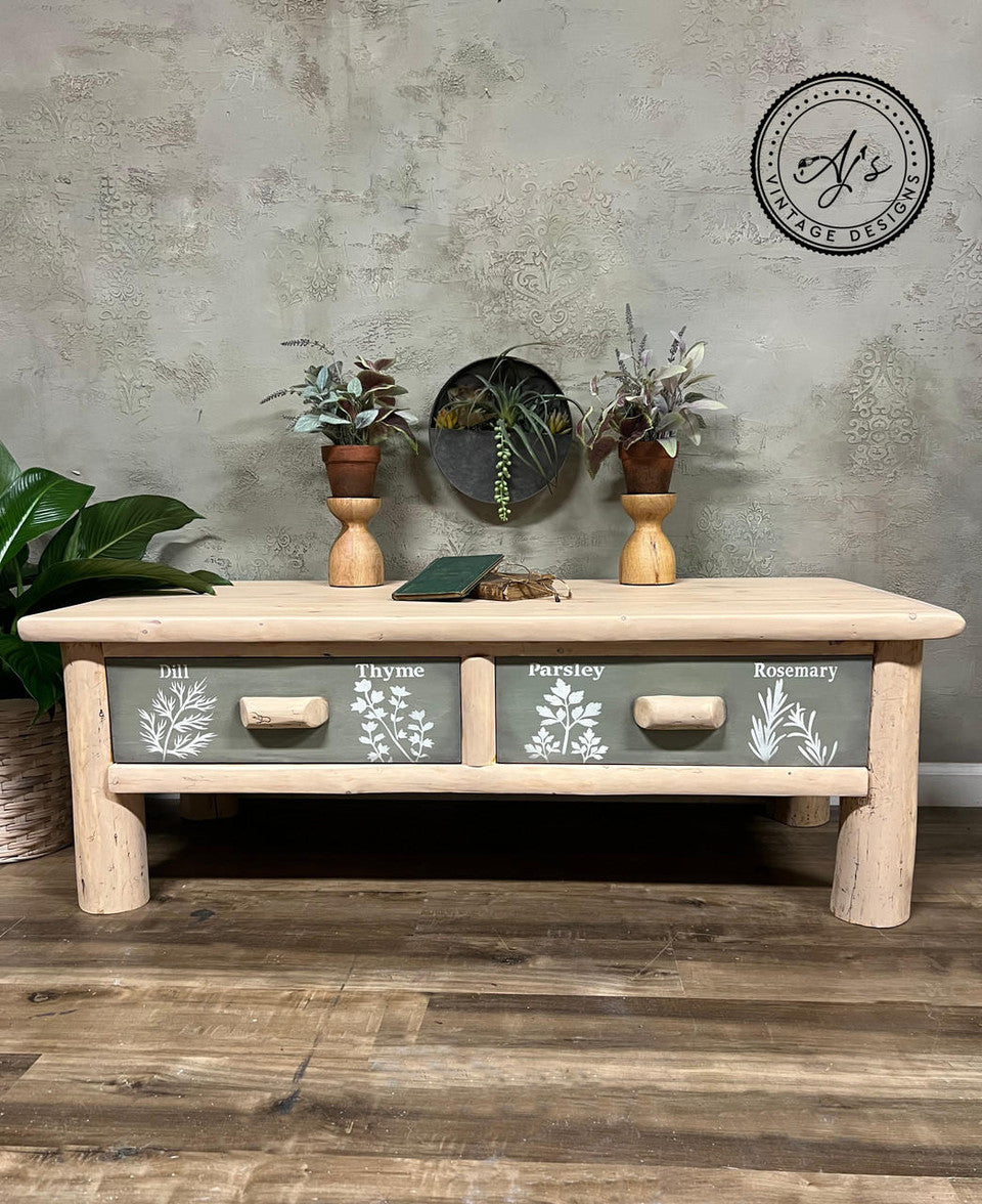 Large Belles and Whistles Stencil Various Sizes / Dixie Belle Paint