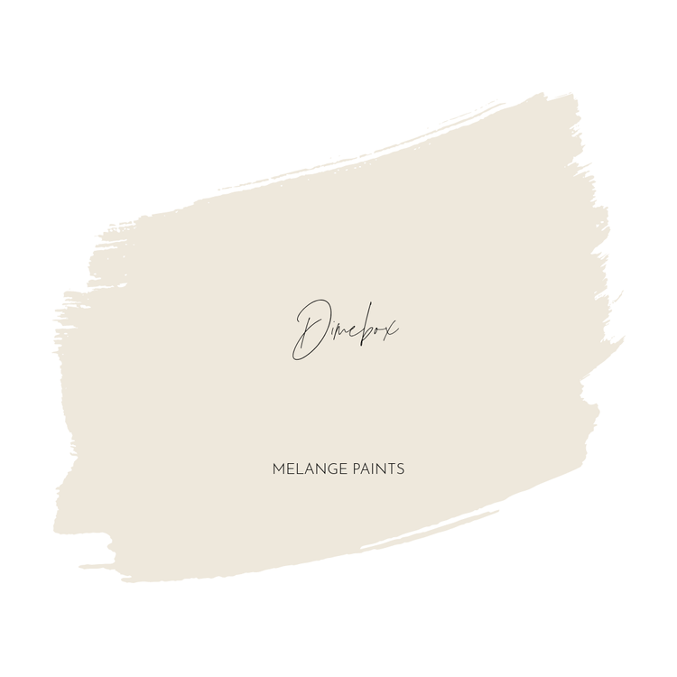 MELANGE ONE: Dime Box White