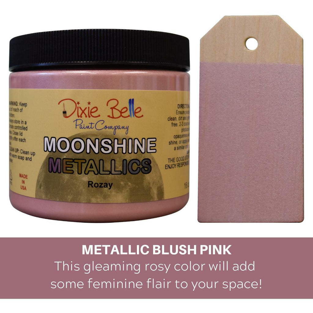 Moonshine Metallic Paint / Dixie Belle Chalk Mineral Paint