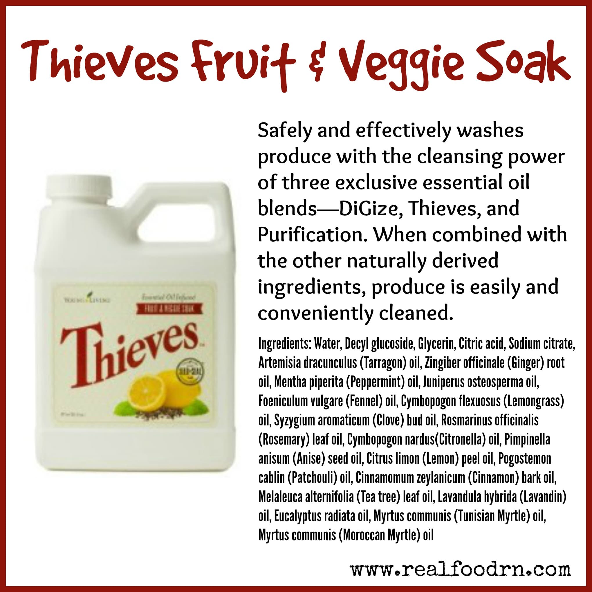 Thieves Products (Young Living Essential Oils)