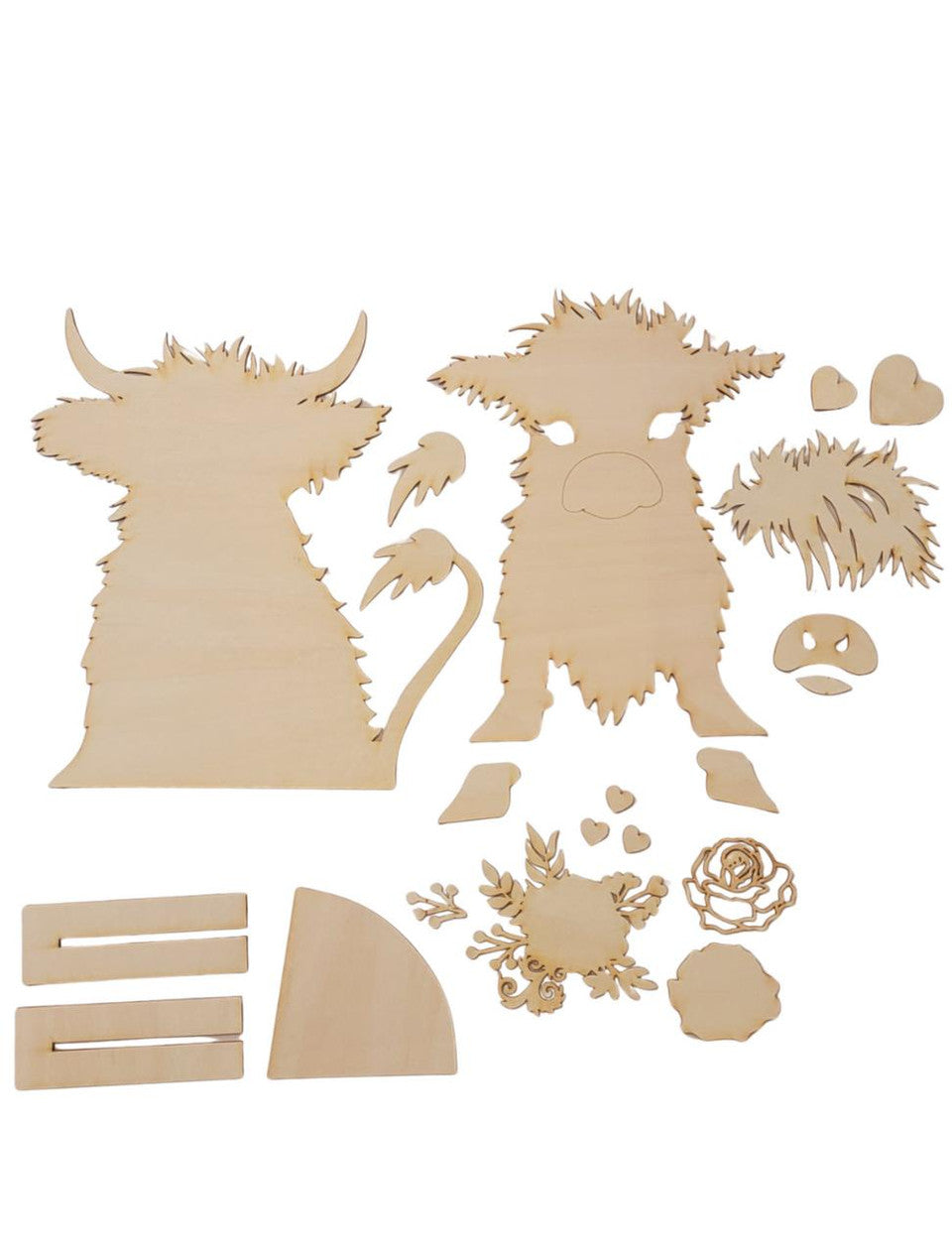 Wood Cutouts / Dixie Belle Paint