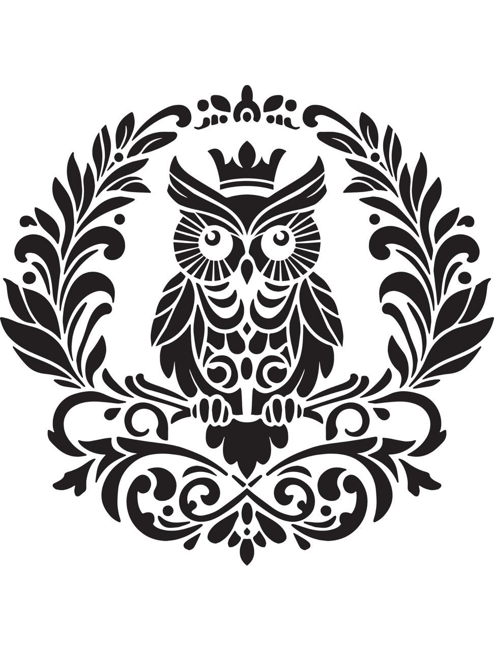 Small Belles and Whistles Stencil Various Sizes / Dixie Belle Paint