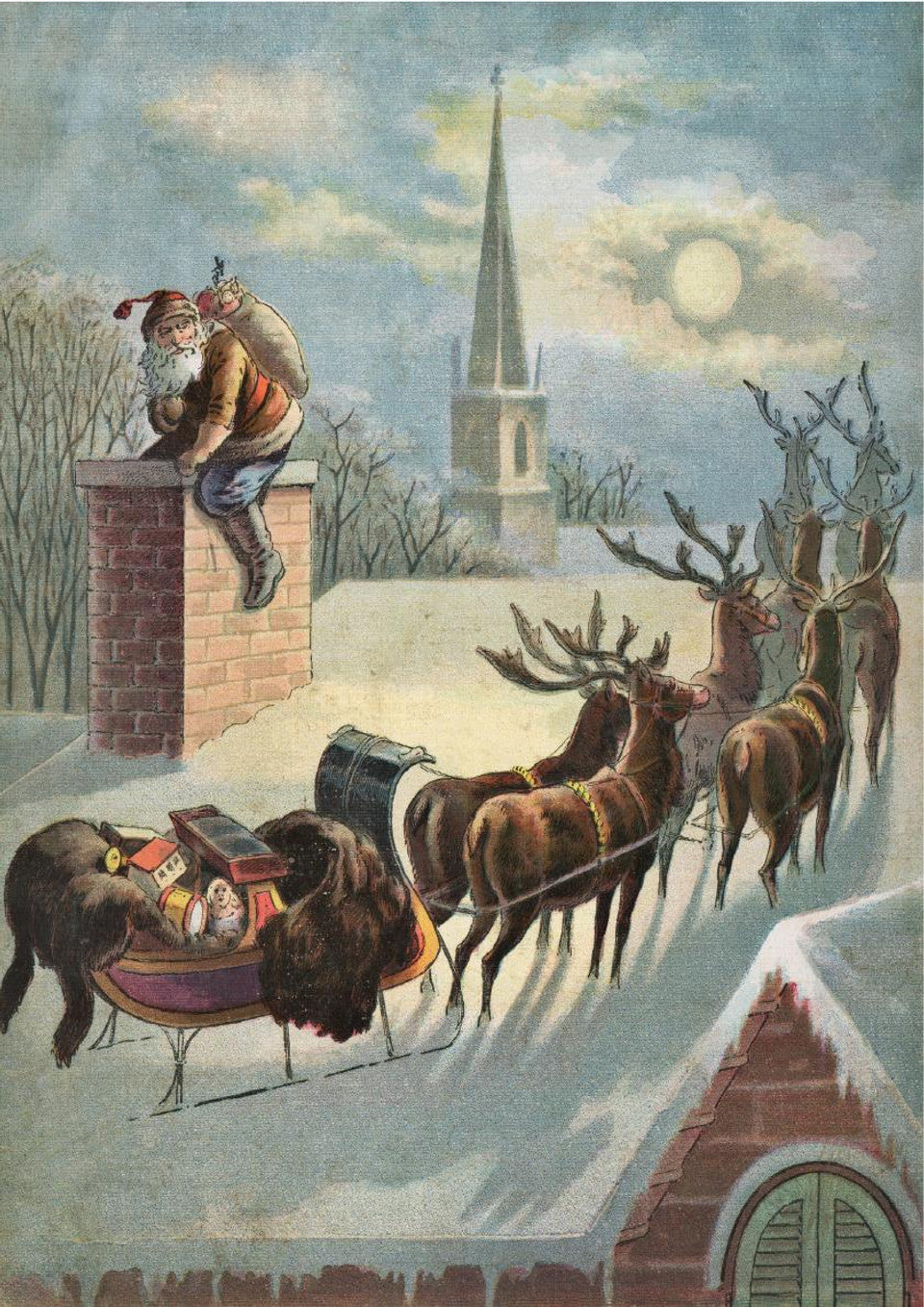 Belles and Whistles A3 Decoupage Rice Paper 11.7" x 16.54" / Dixie Belle Paint