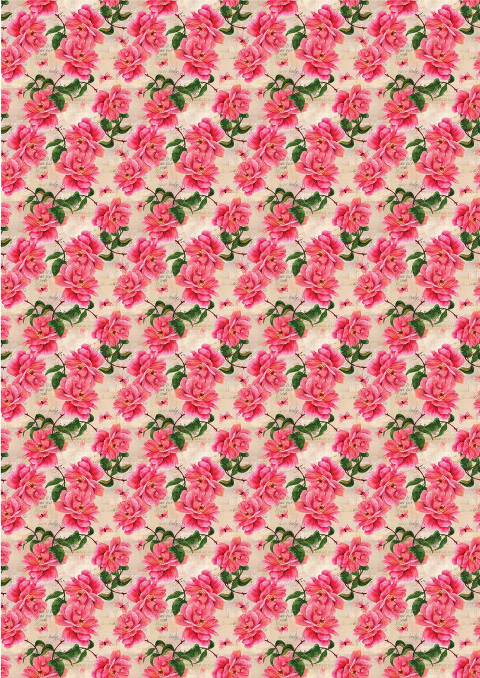 Belles and Whistles Premium Decoupage Rice Paper 22.375" x 33.125" / Dixie Belle Paint