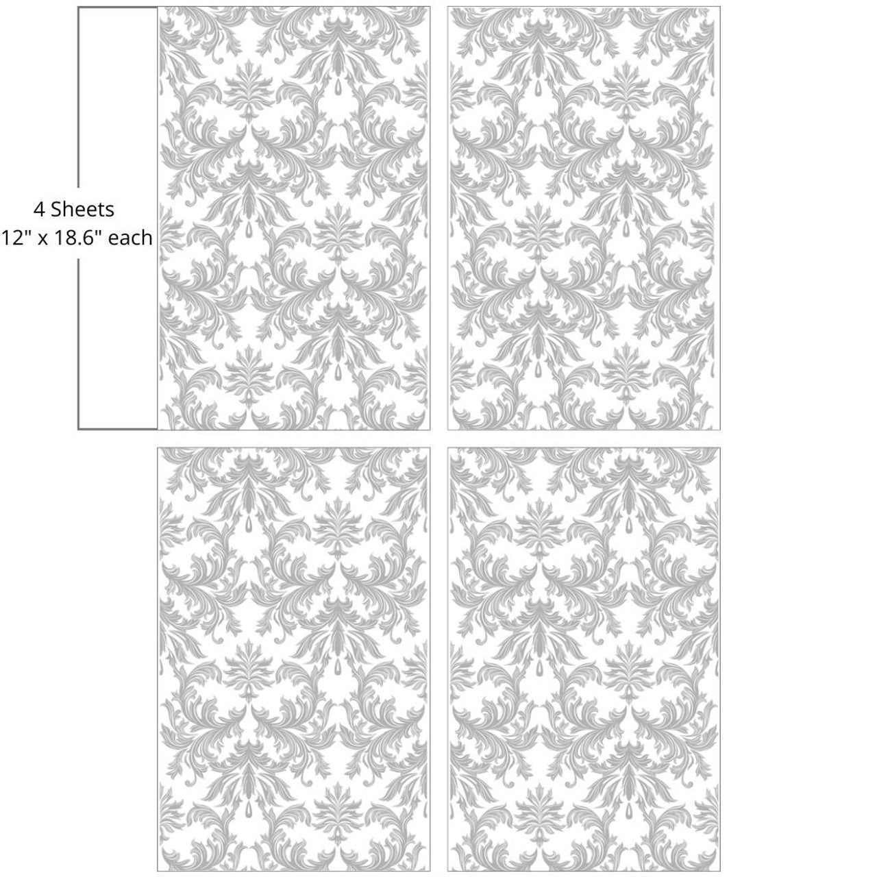 Large Belles and Whistles Transfer 24" x 37.2" / Dixie Belle Paint