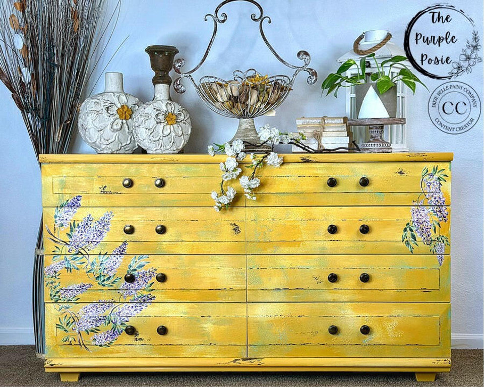 Large Belles and Whistles Transfer 24" x 37.2" / Dixie Belle Paint