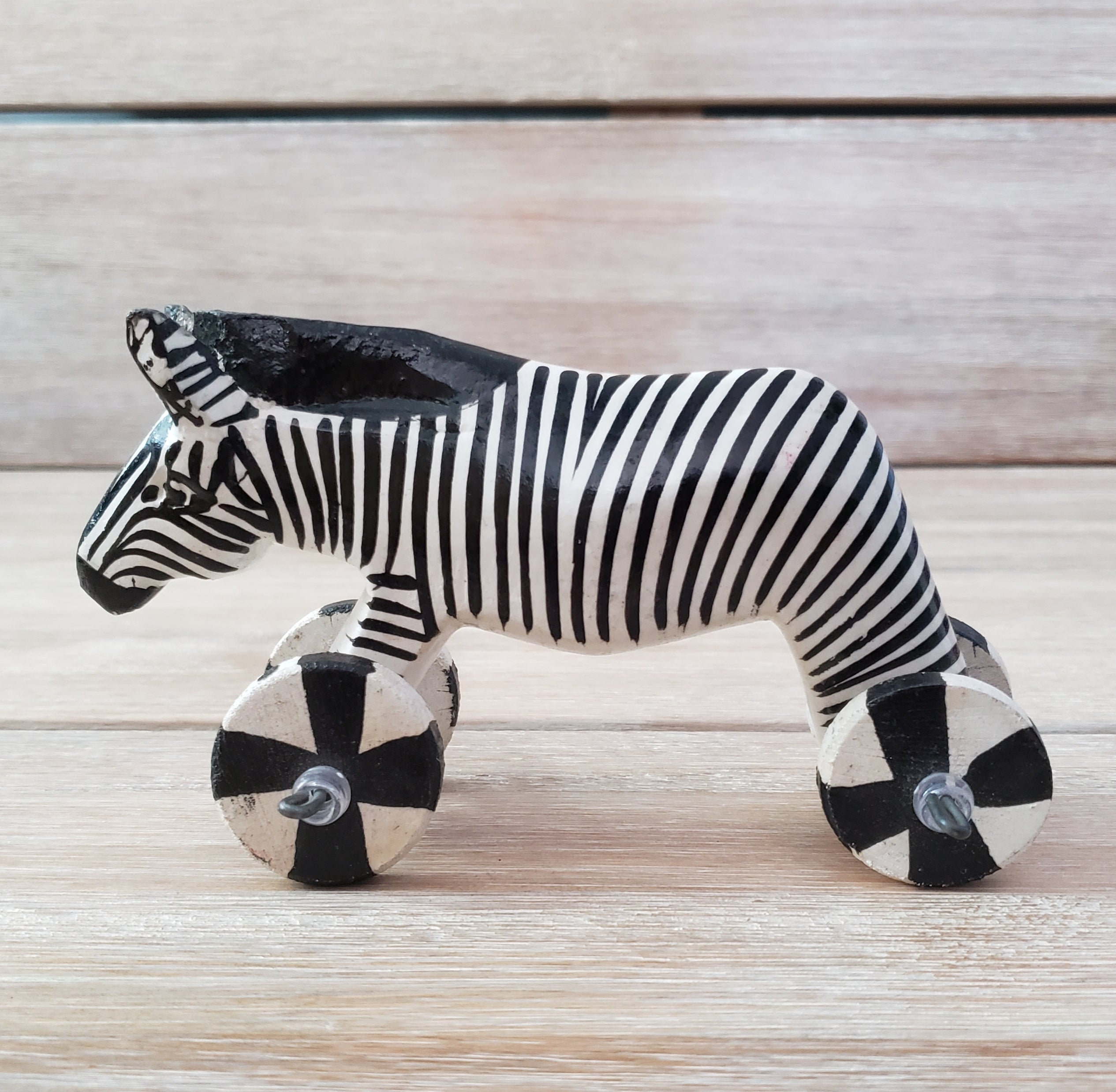 Safari Friends Wooden Wheelies