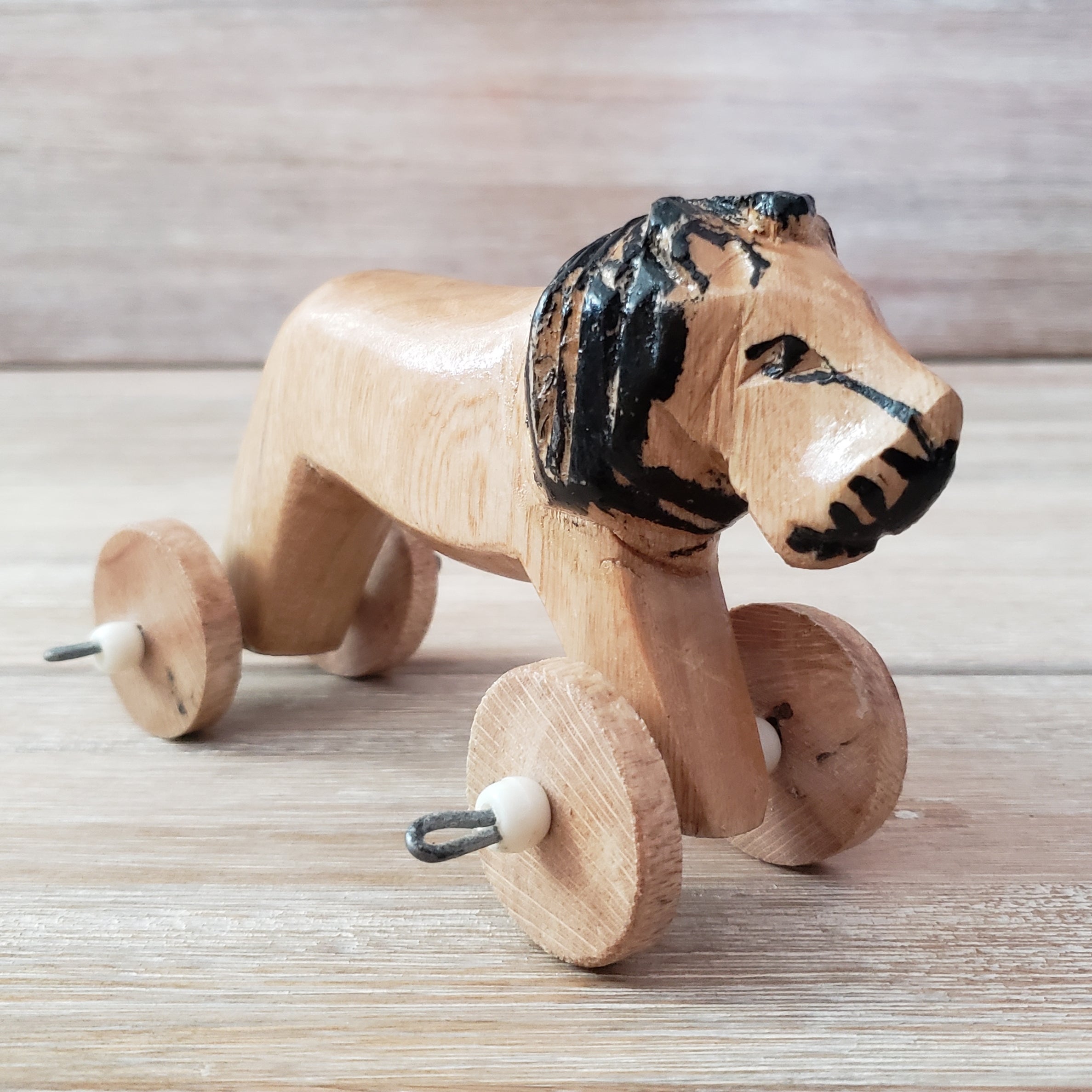 Safari Friends Wooden Wheelies