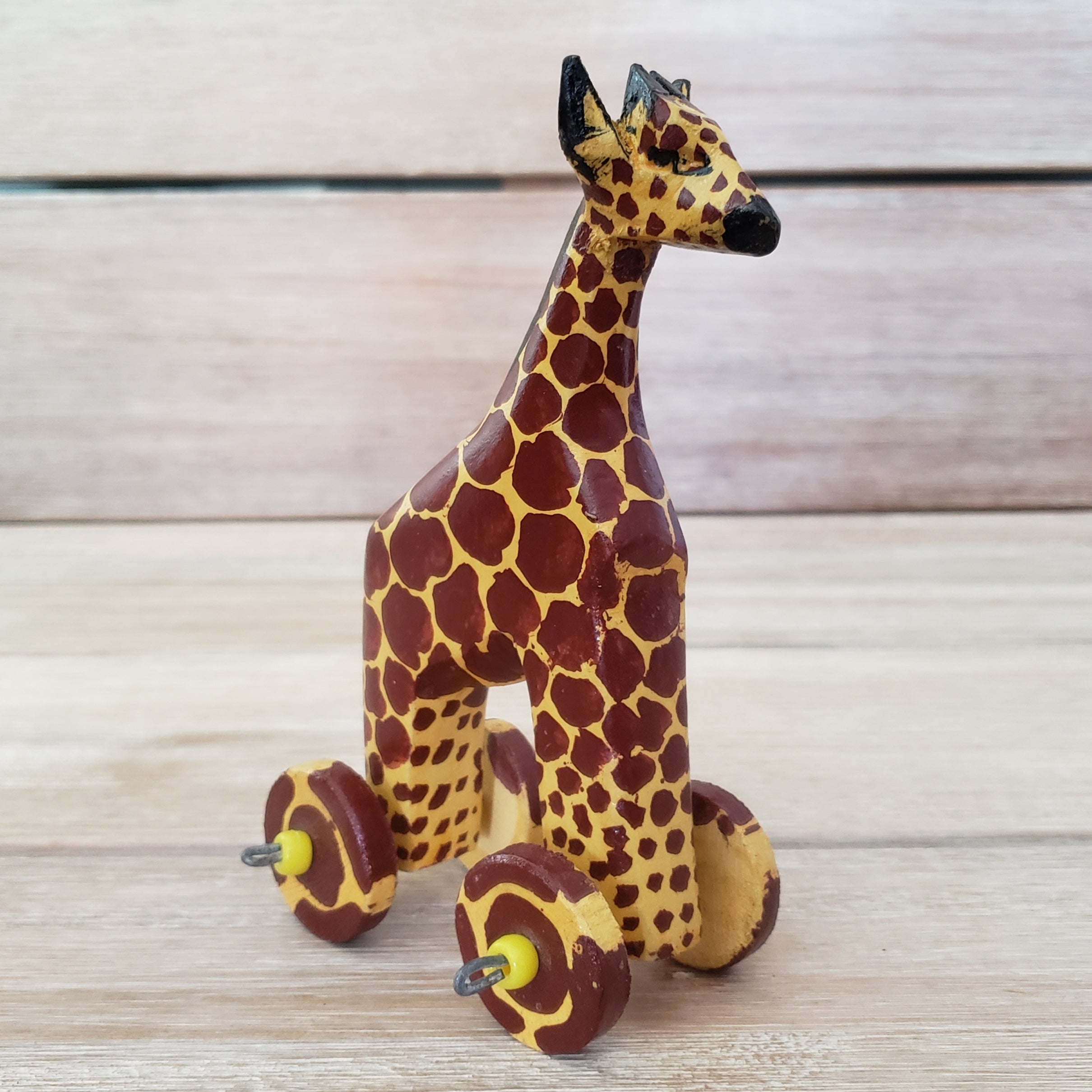 Safari Friends Wooden Wheelies