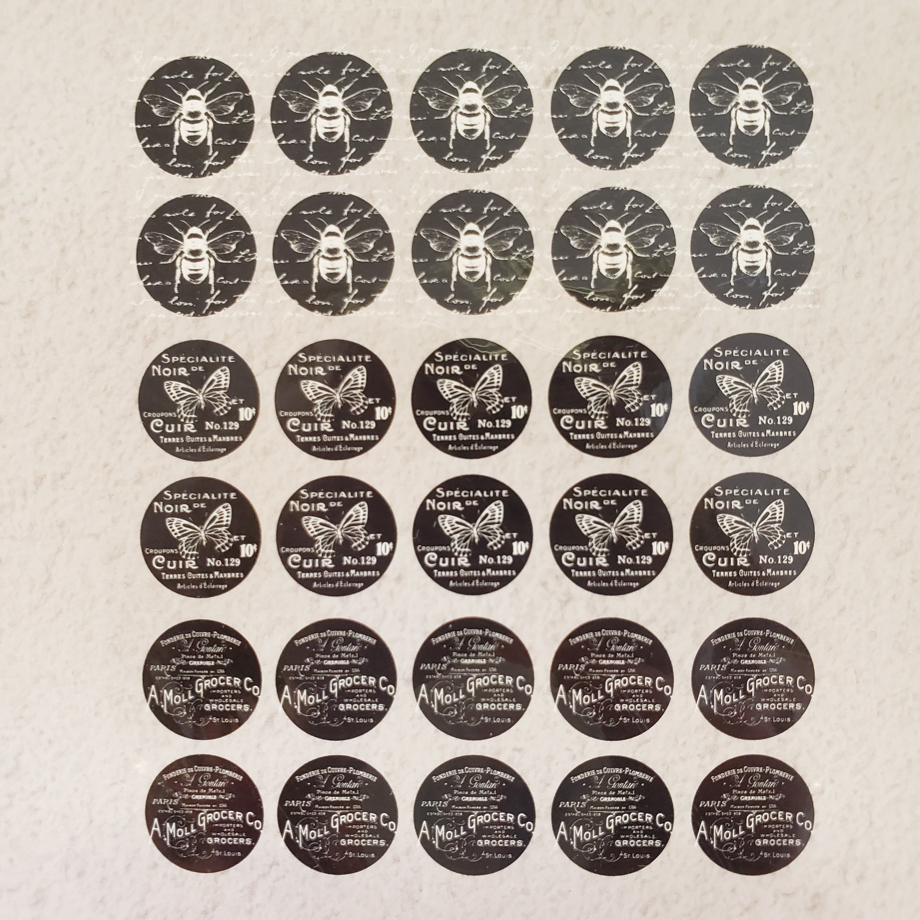 Knob Transfer / Dixie Belle Chalk Mineral Paint