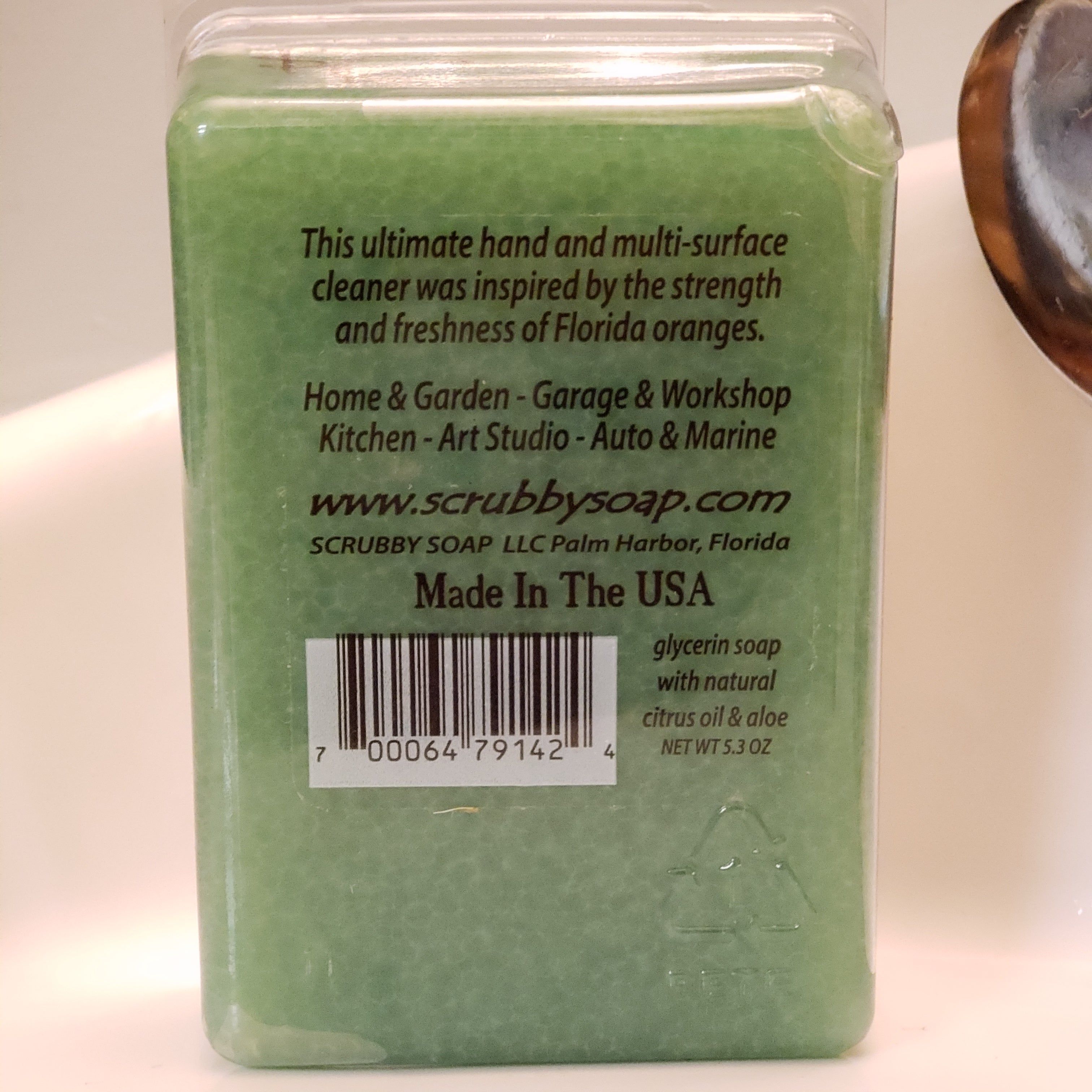 Scrubby Natural Soap Infused Scrubber