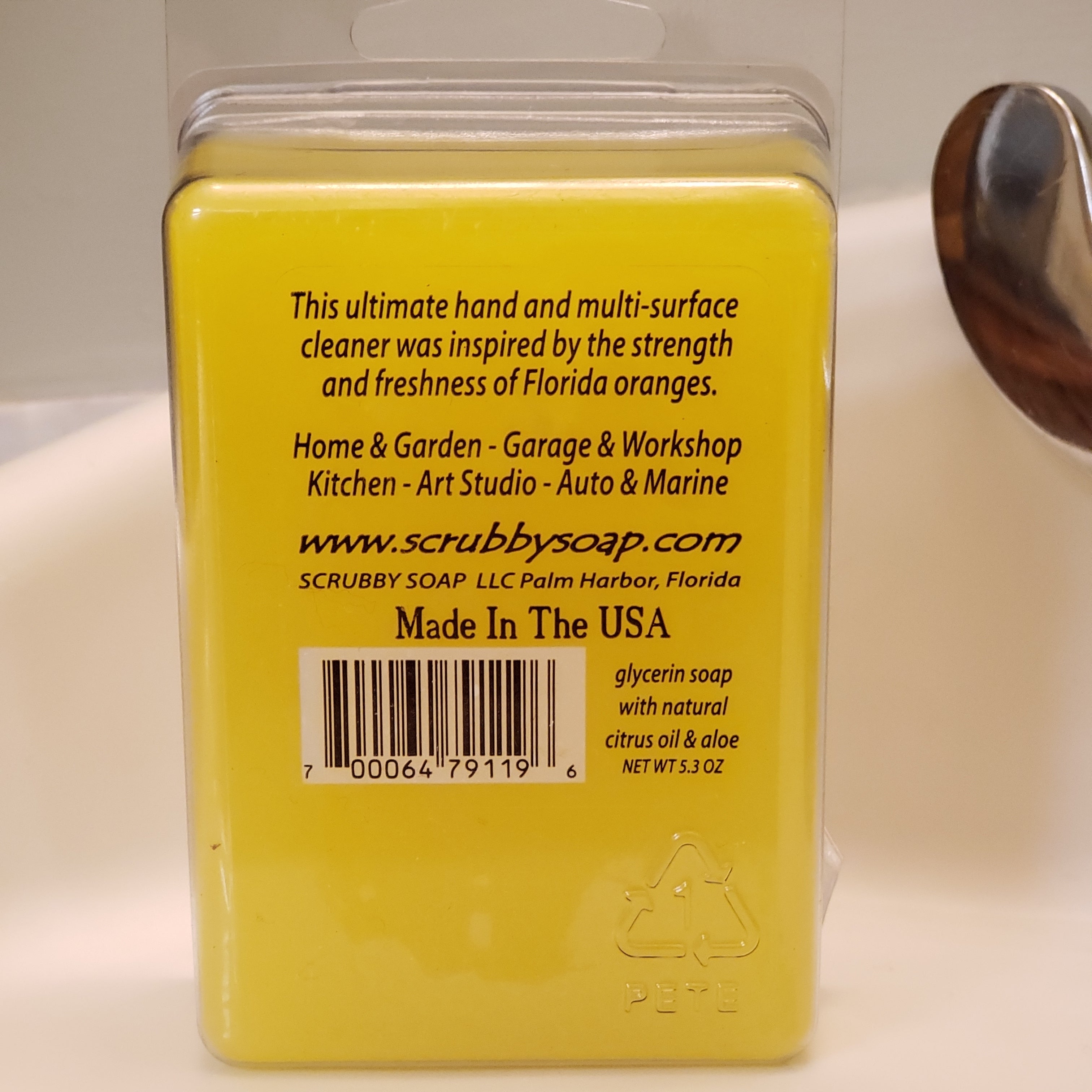 Scrubby Natural Soap Infused Scrubber