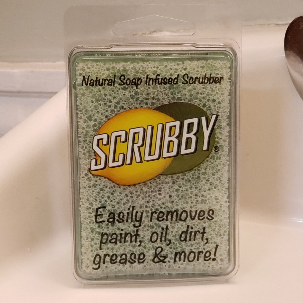 Scrubby Natural Soap Infused Scrubber