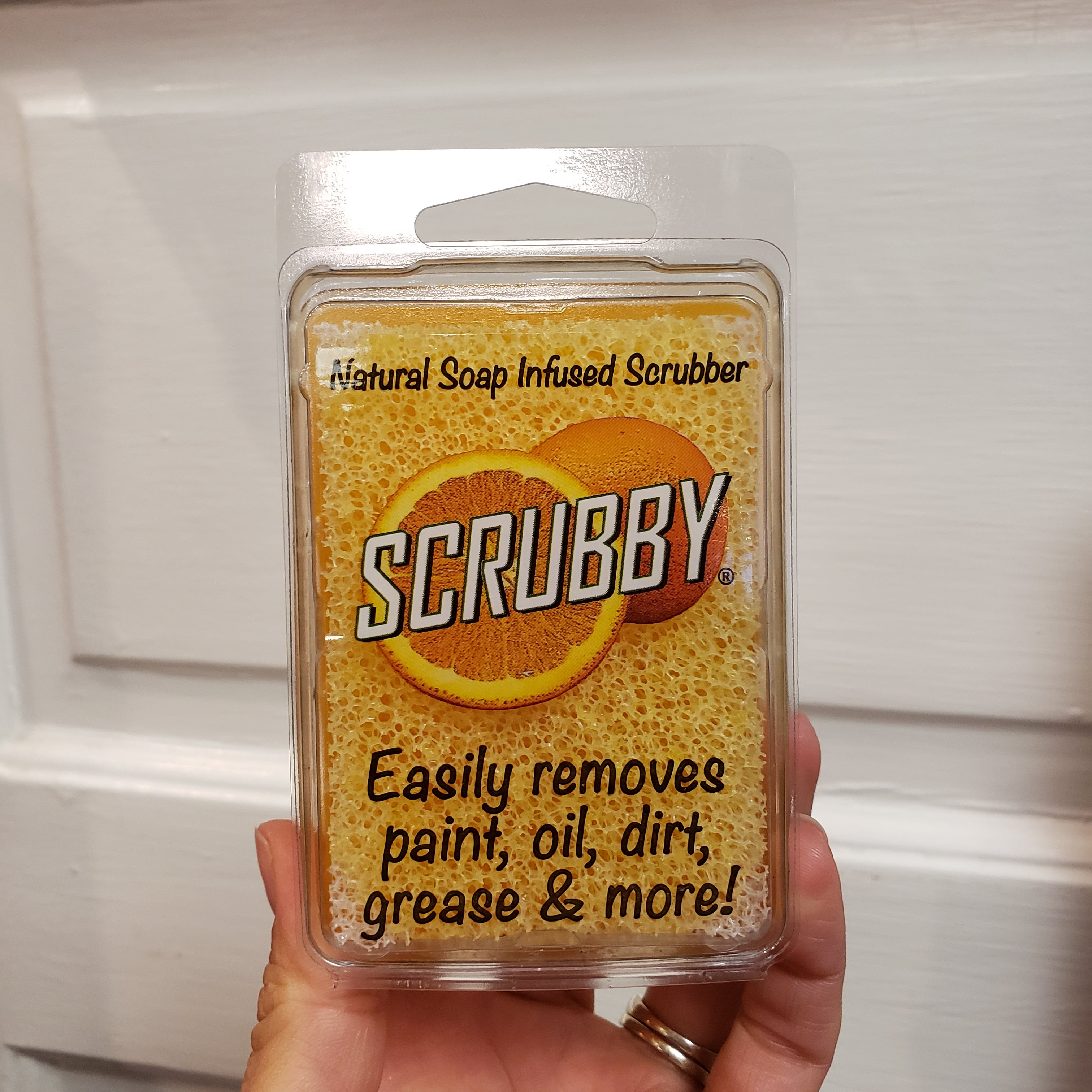 Scrubby Natural Soap Infused Scrubber