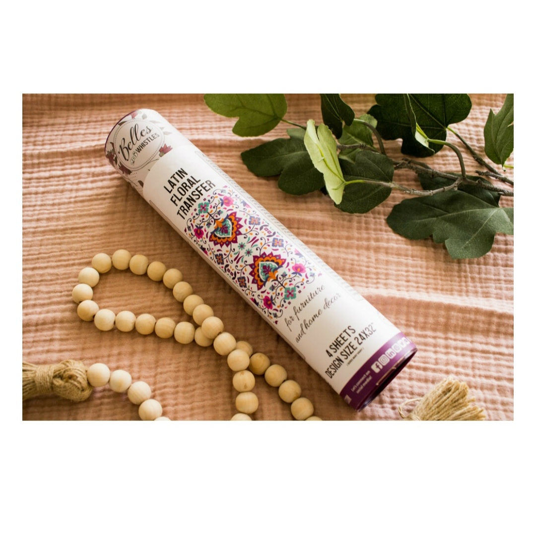 Belles & Whistles brand Transfers from Dixie Belle Paint