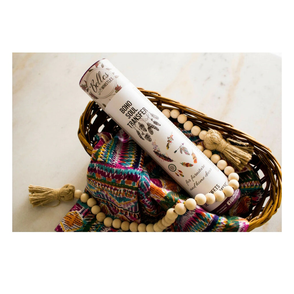 Belles & Whistles brand Transfers from Dixie Belle Paint