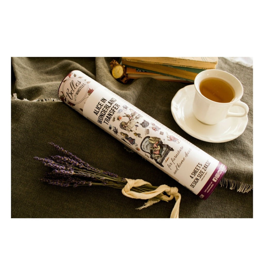 Belles & Whistles brand Transfers from Dixie Belle Paint