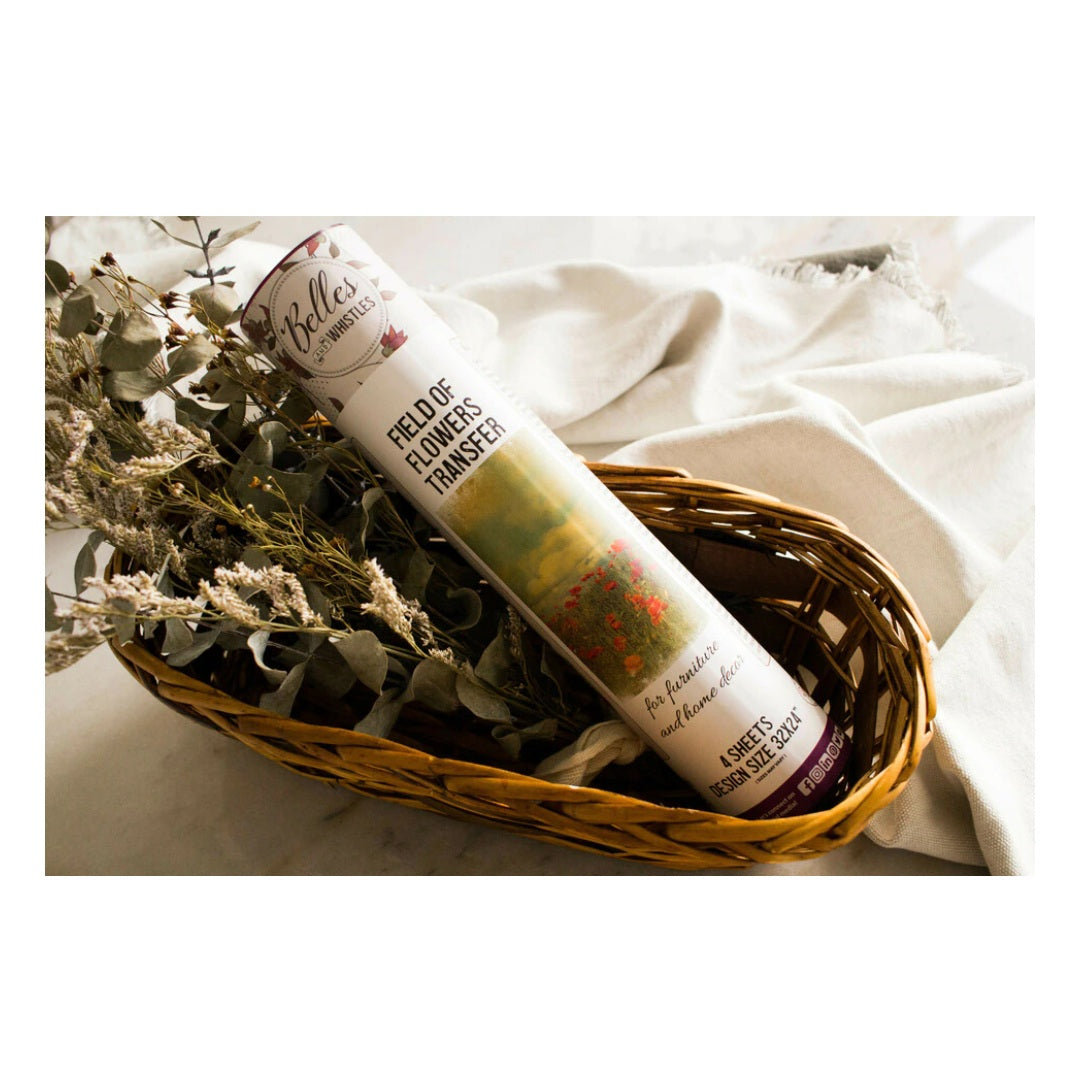 Belles & Whistles brand Transfers from Dixie Belle Paint